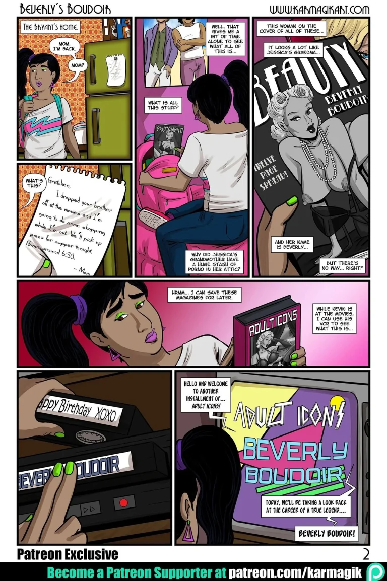 Beverly's Boudoir porn comic picture 5