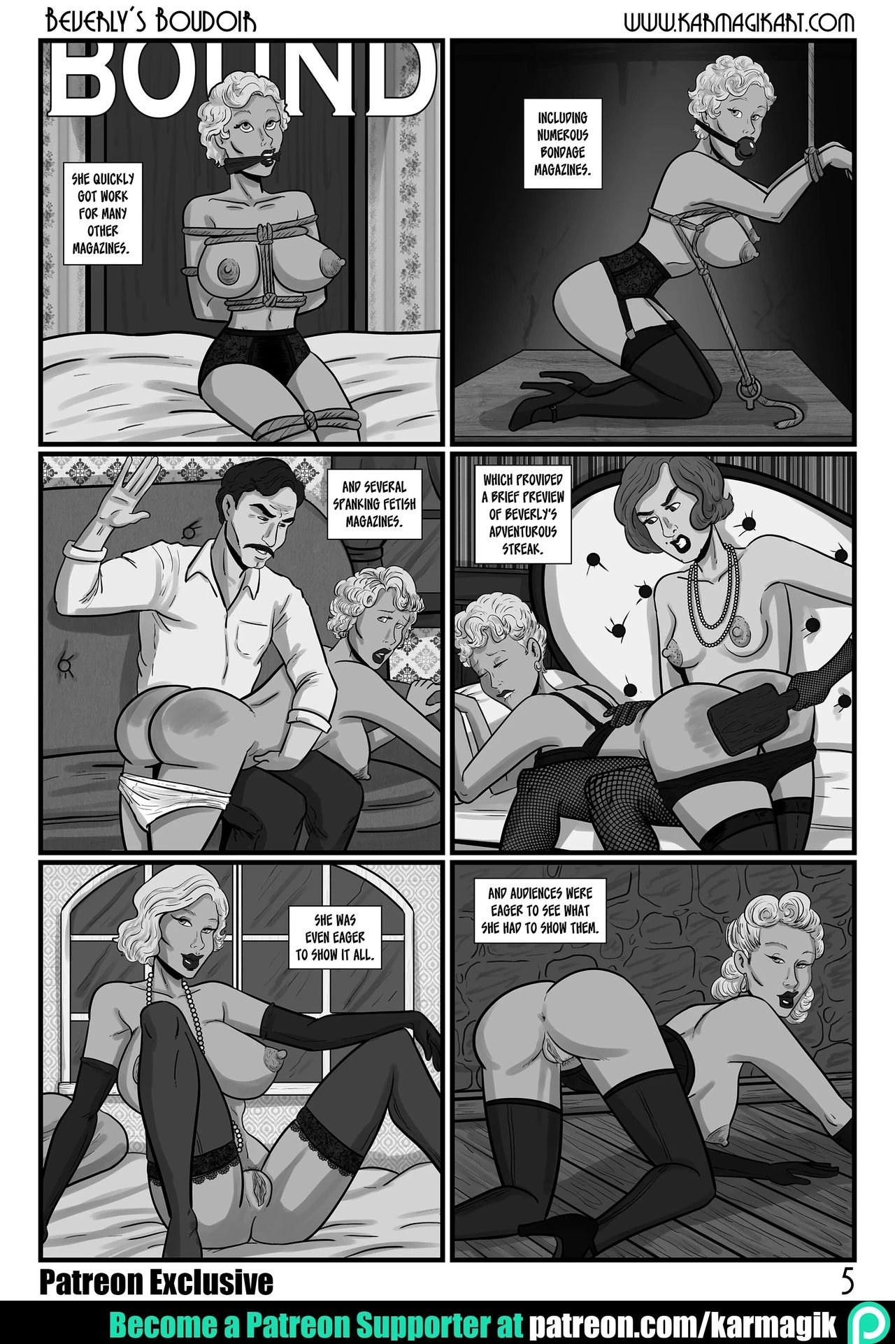 Beverly's Boudoir porn comic picture 8