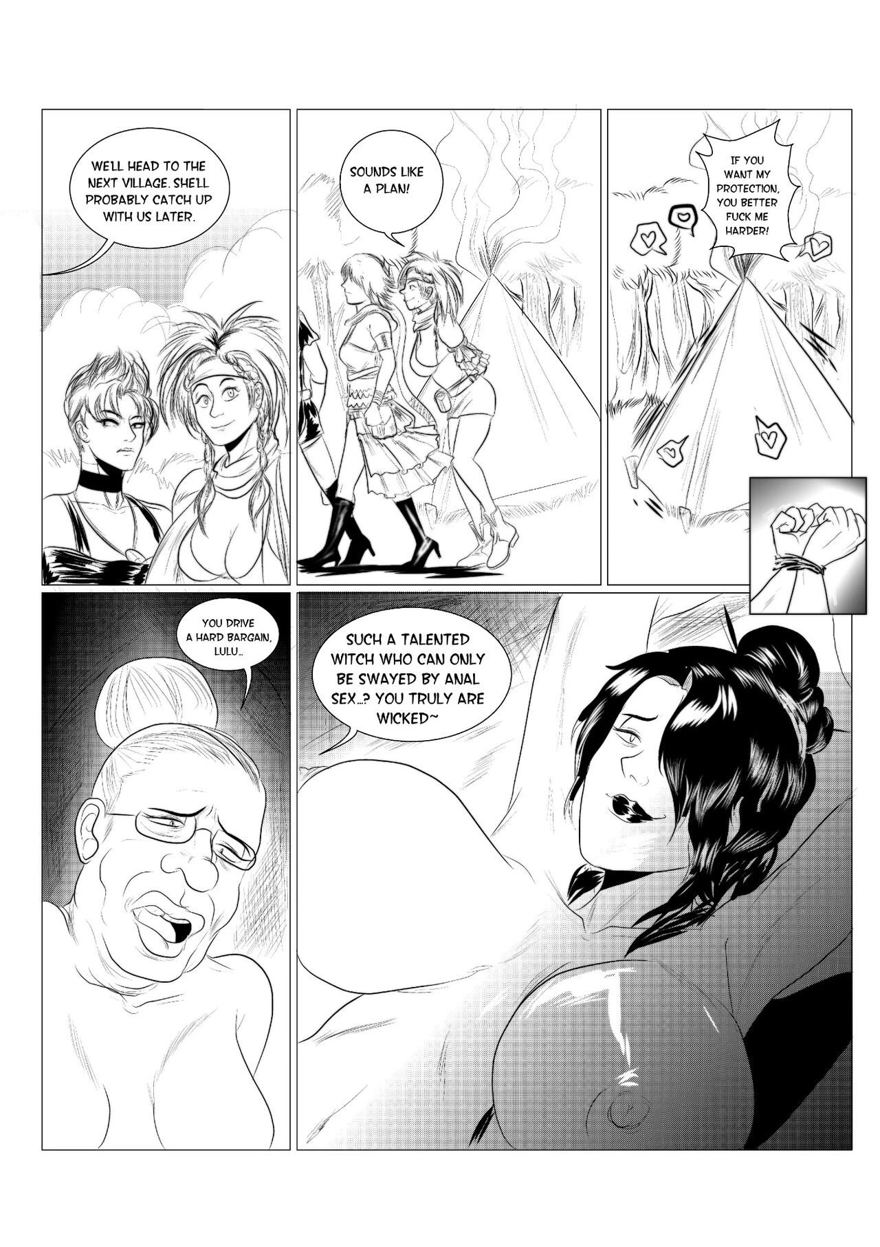 Bewitched Broker porn comic picture 3