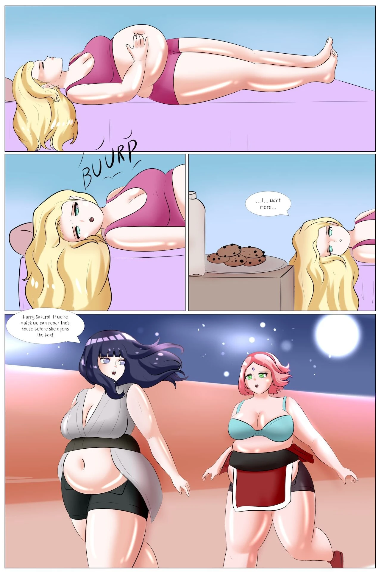 Big Beautiful Kunoichi porn comic picture 47