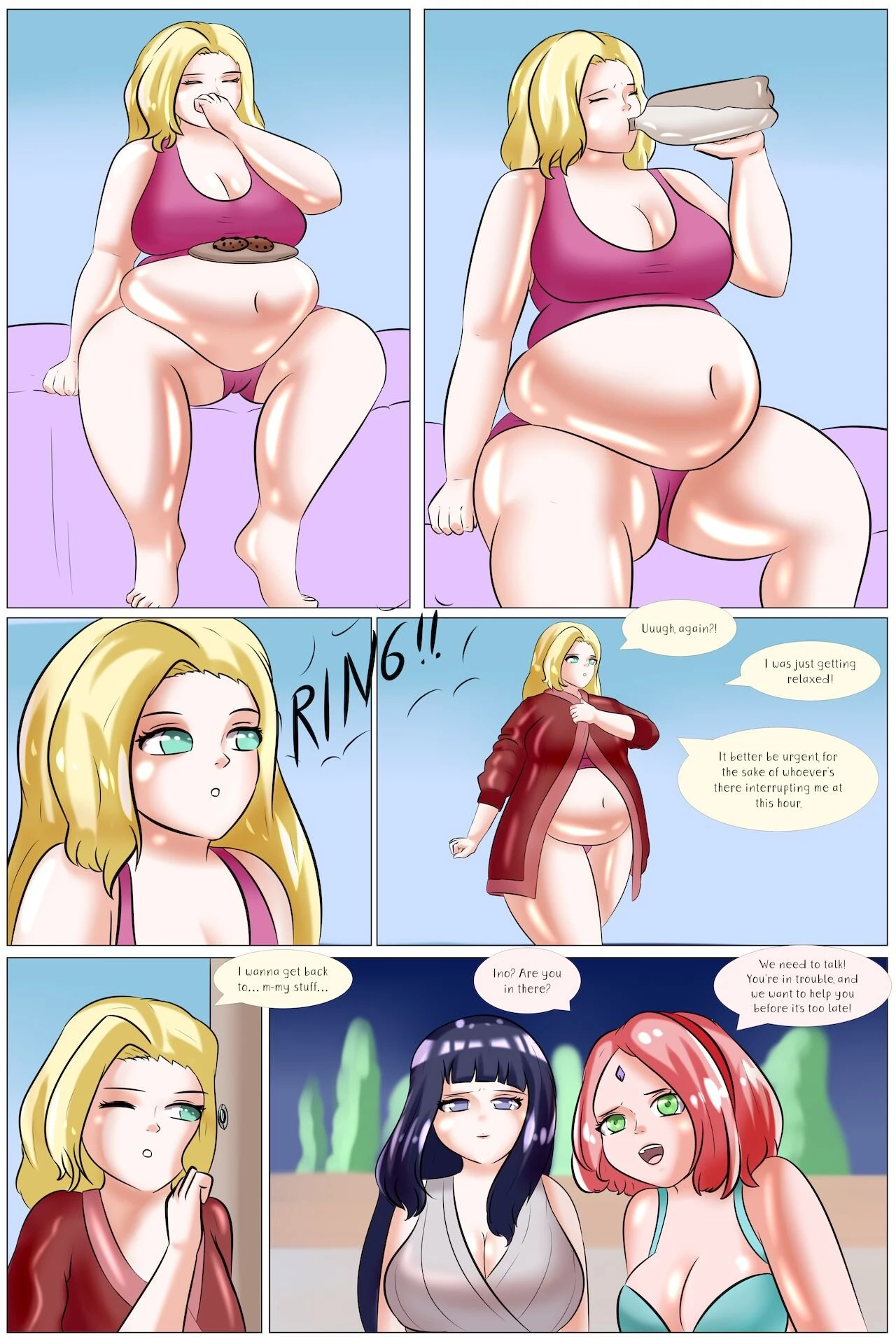 Big Beautiful Kunoichi porn comic picture 48