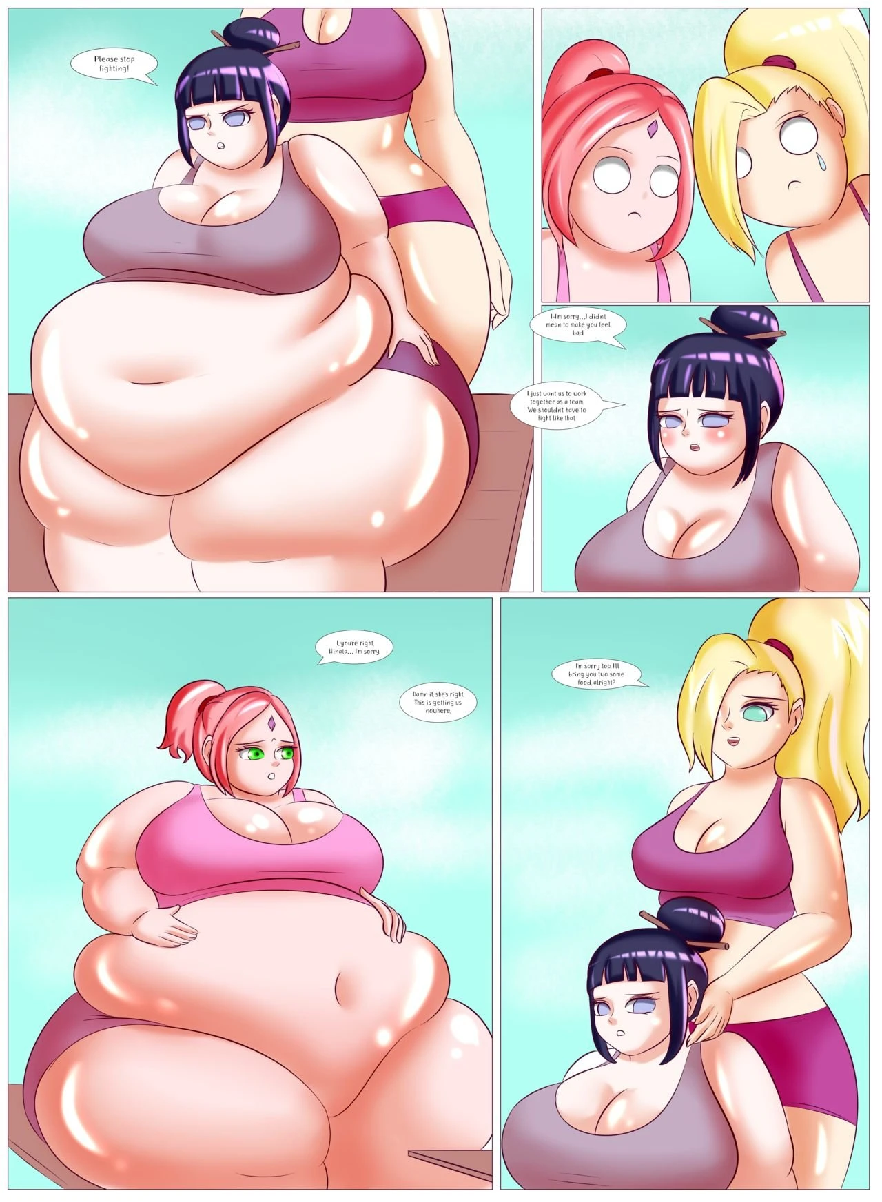 Big Beautiful Kunoichi porn comic picture 9