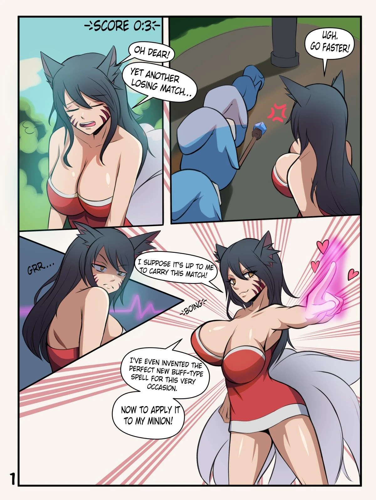 Big Foxy Bitties! porn comic picture 2