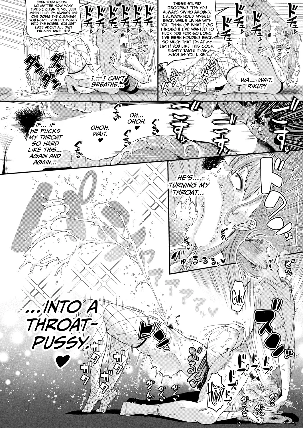 Big Sister With Drooping Tits Wants to Fuck Her Little Brother porn comic picture 20