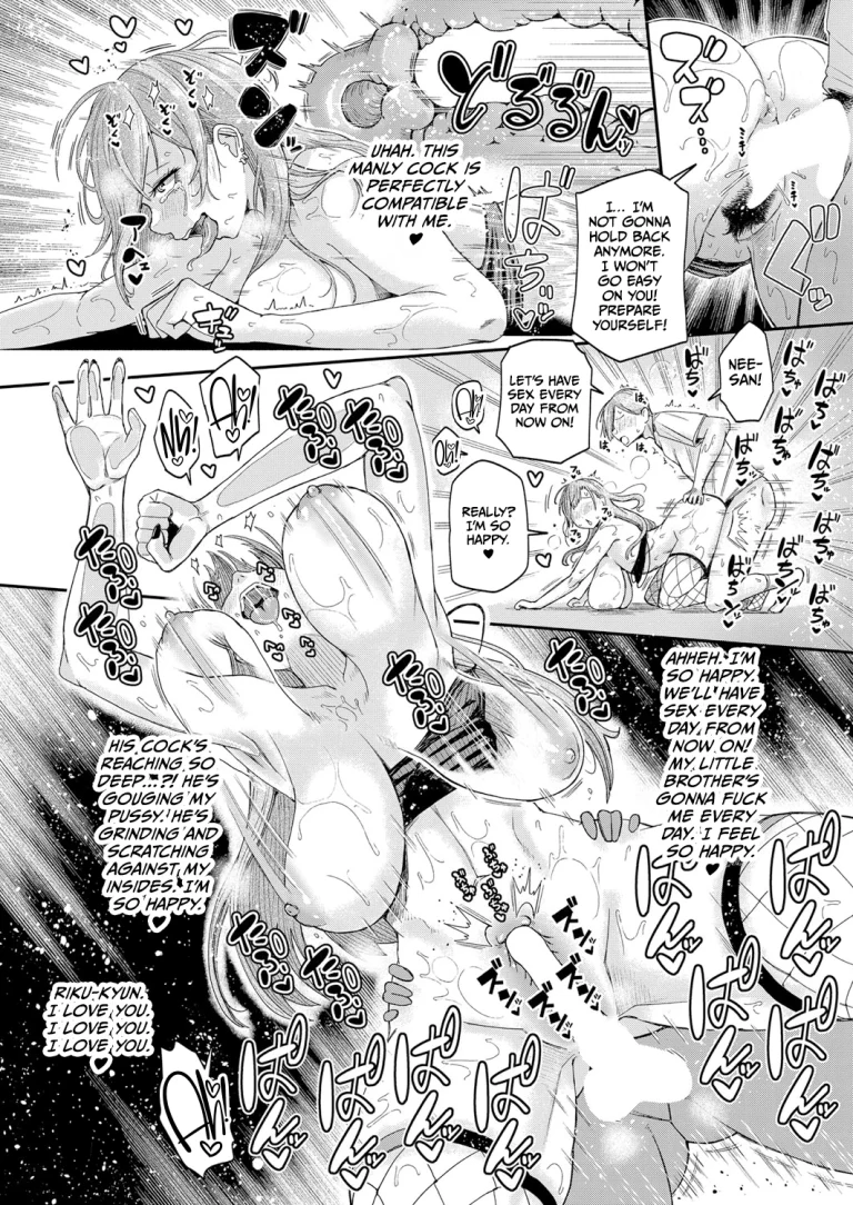 Big Sister With Drooping Tits Wants to Fuck Her Little Brother porn comic picture 22