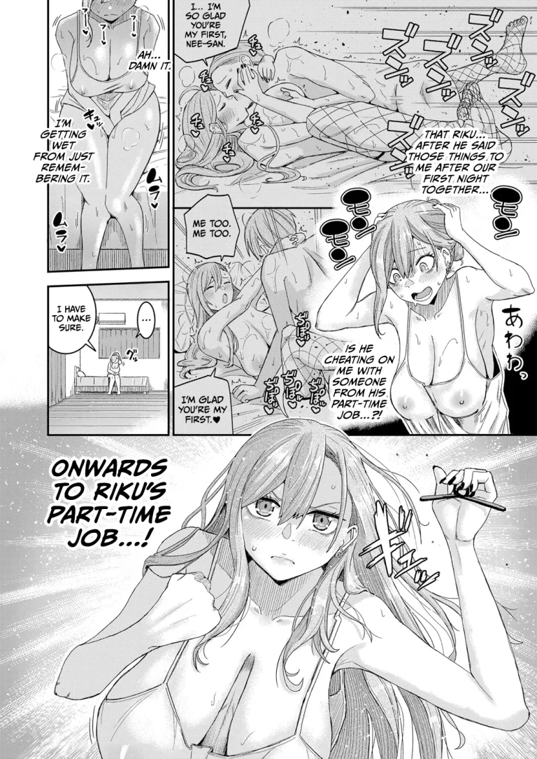 Big Sister With Drooping Tits Wants to Fuck Her Little Brother porn comic picture 8