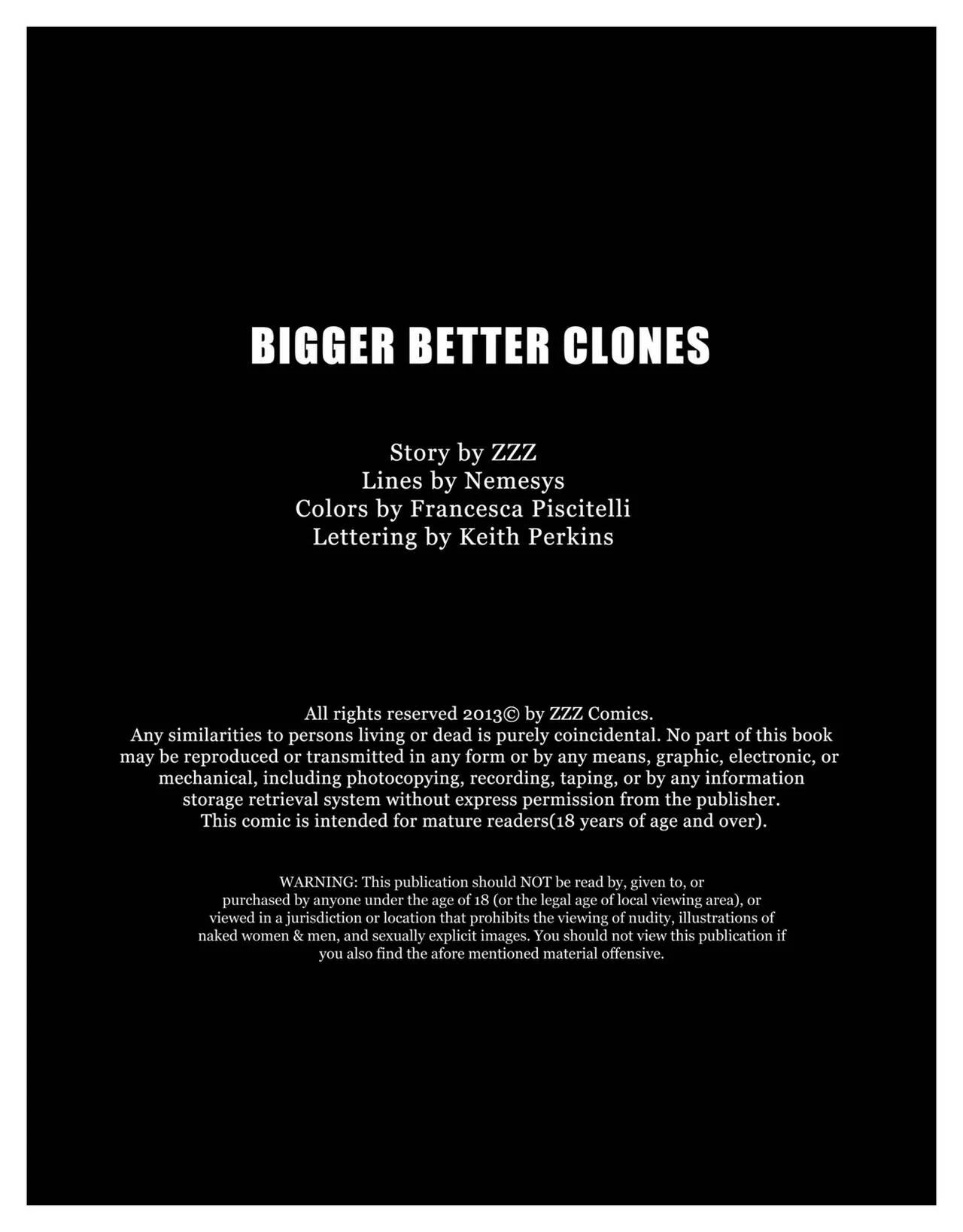 Bigger Better Clones porn comic picture 2
