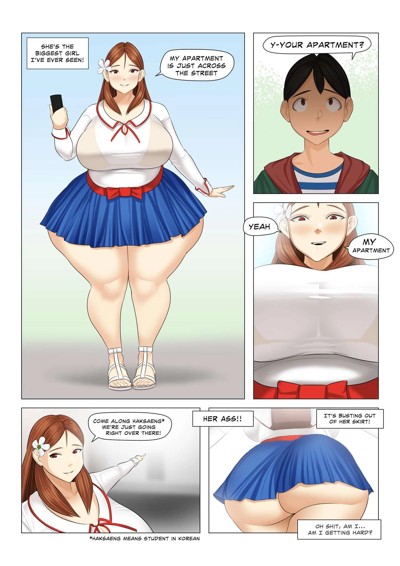 Bigger Sister Bae porn comic picture 2