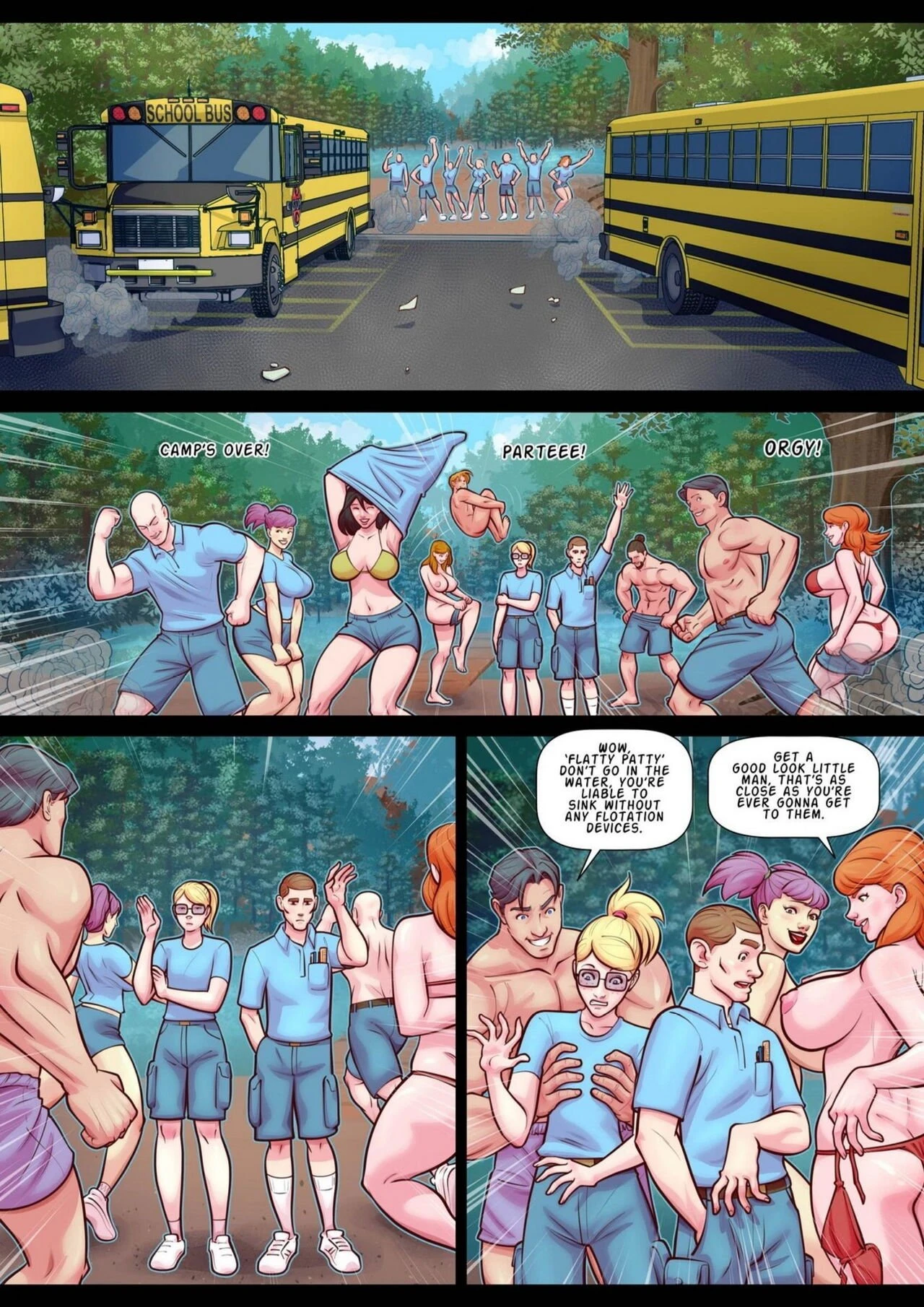 Bigness Camp porn comic picture 1