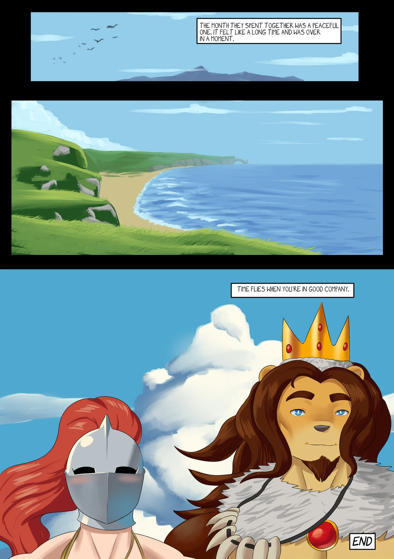 Bikini Knight Liona - A Game of Chance porn comic picture 14