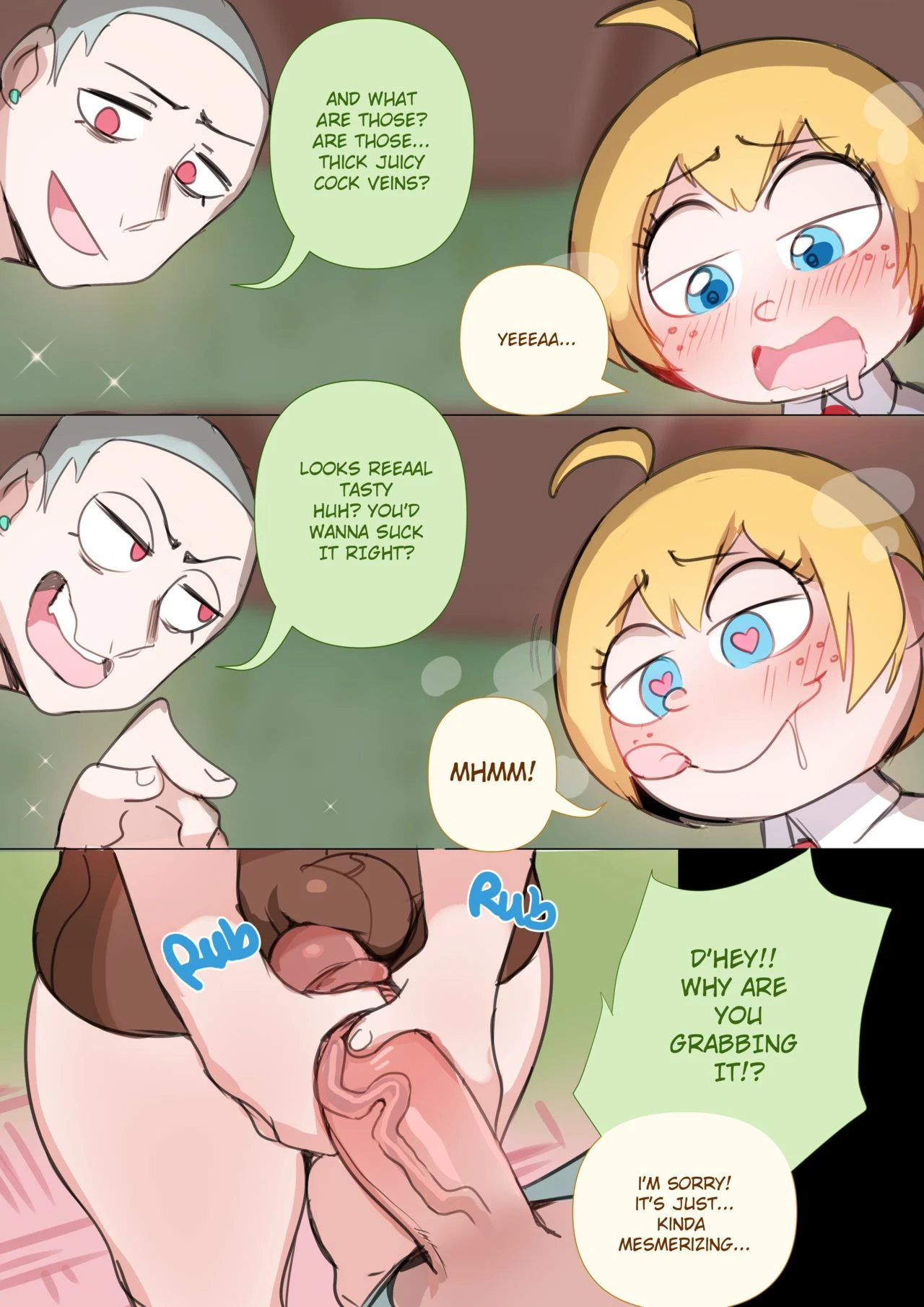 Bikini's Bottom porn comic picture 12