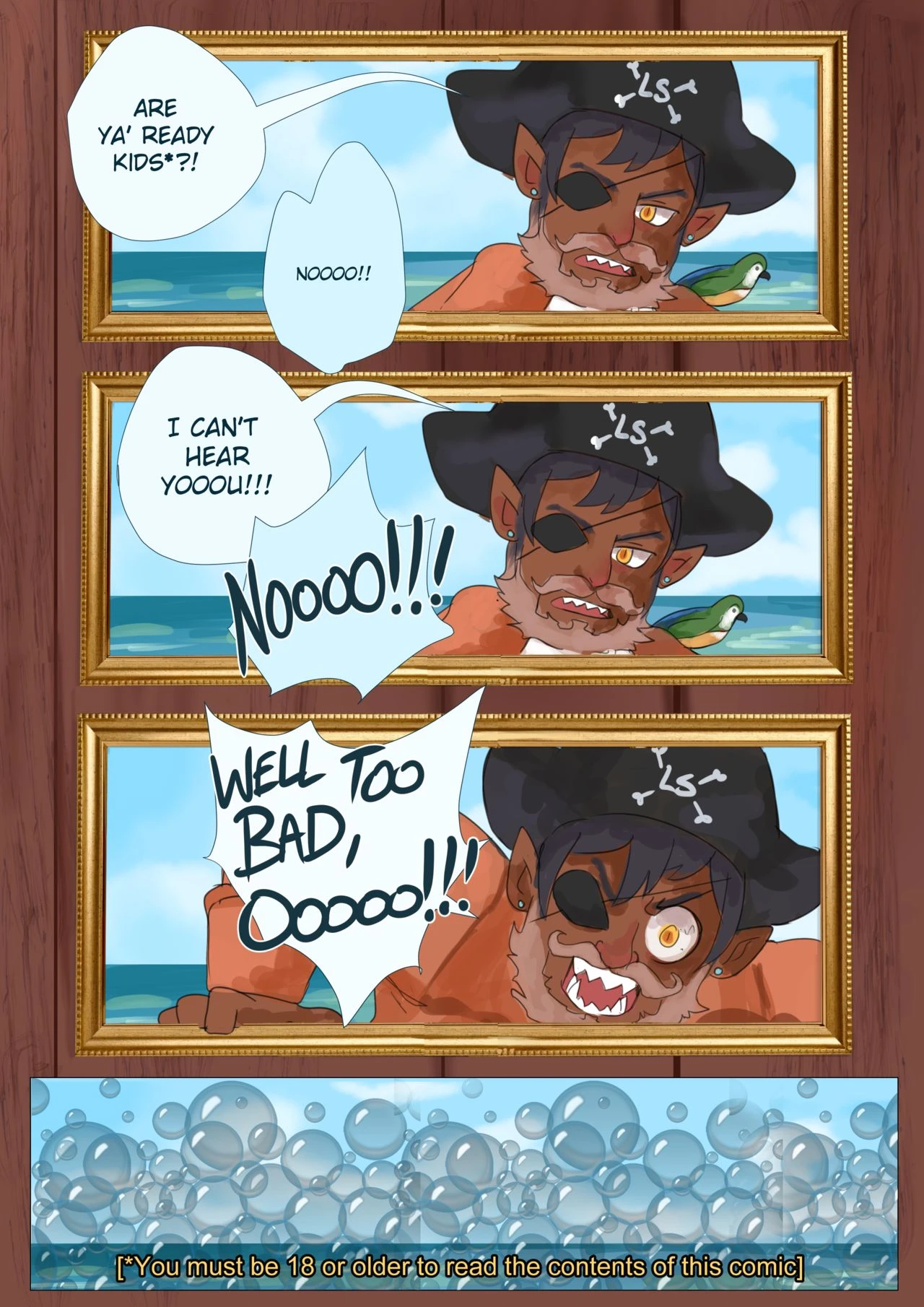 Bikini's Bottom porn comic picture 2