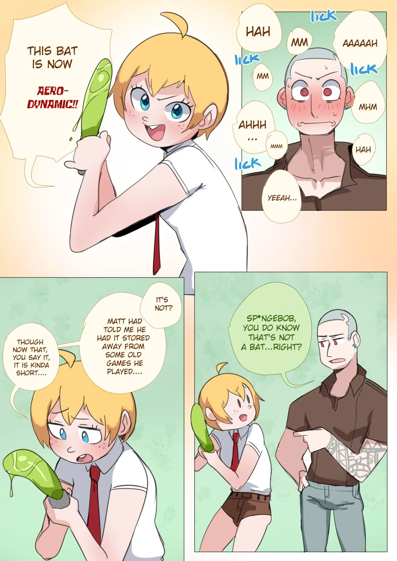 Bikini's Bottom porn comic picture 9