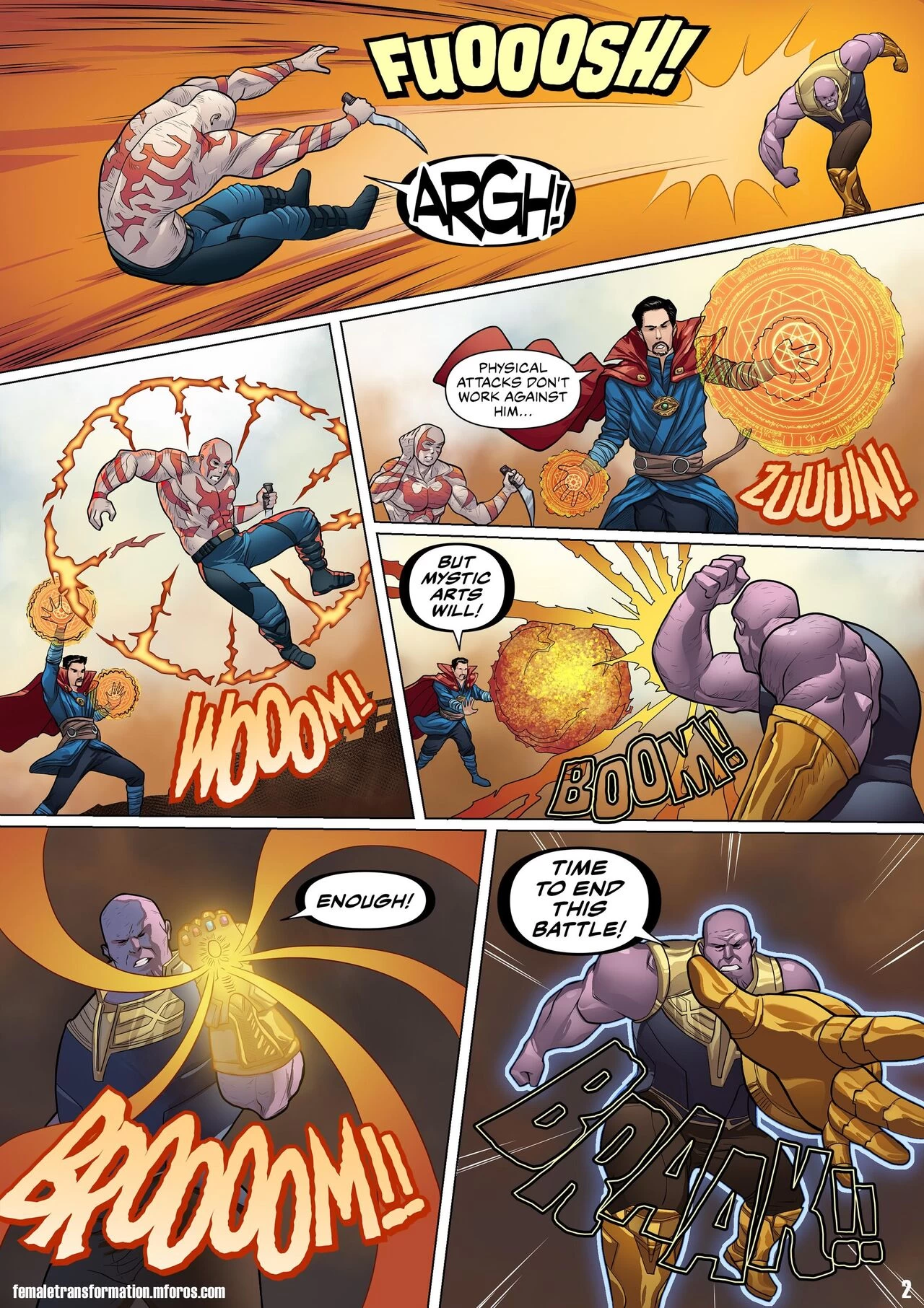 Bimbo Avengers porn comic picture 5