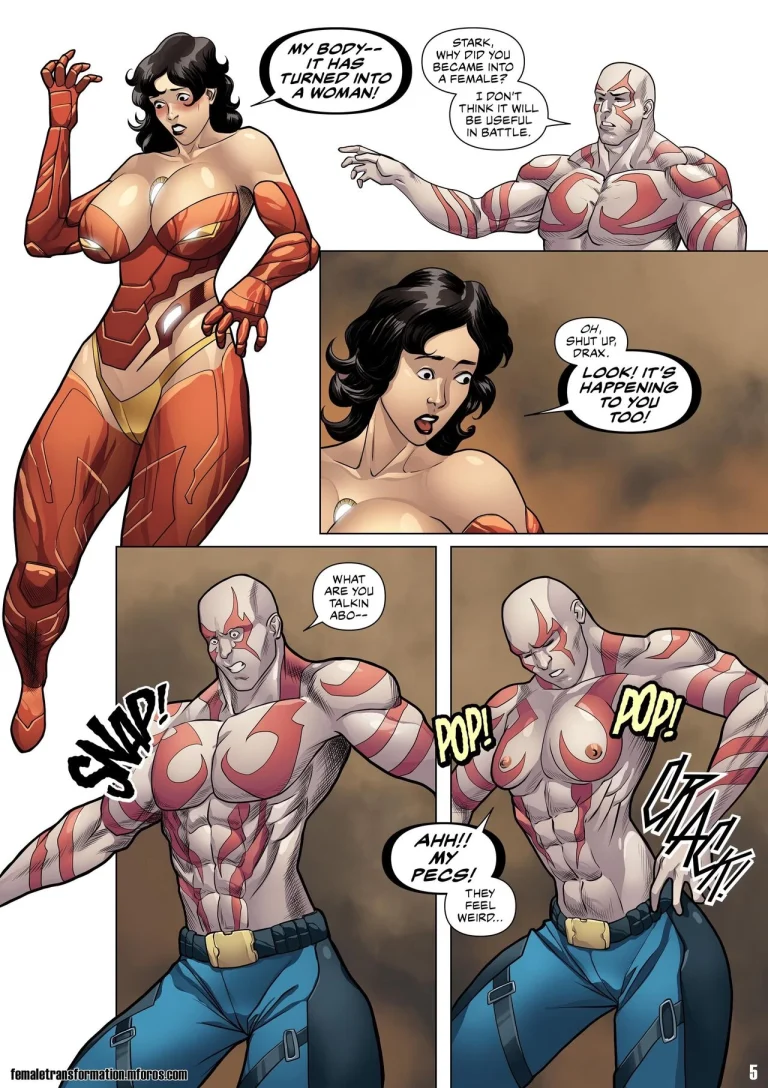 Bimbo Avengers porn comic picture 8