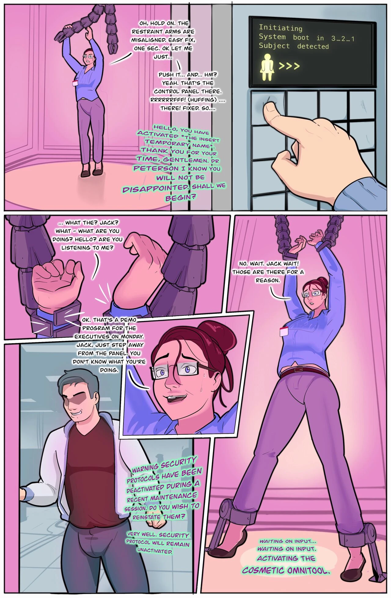 Bimbo porn comic picture 2