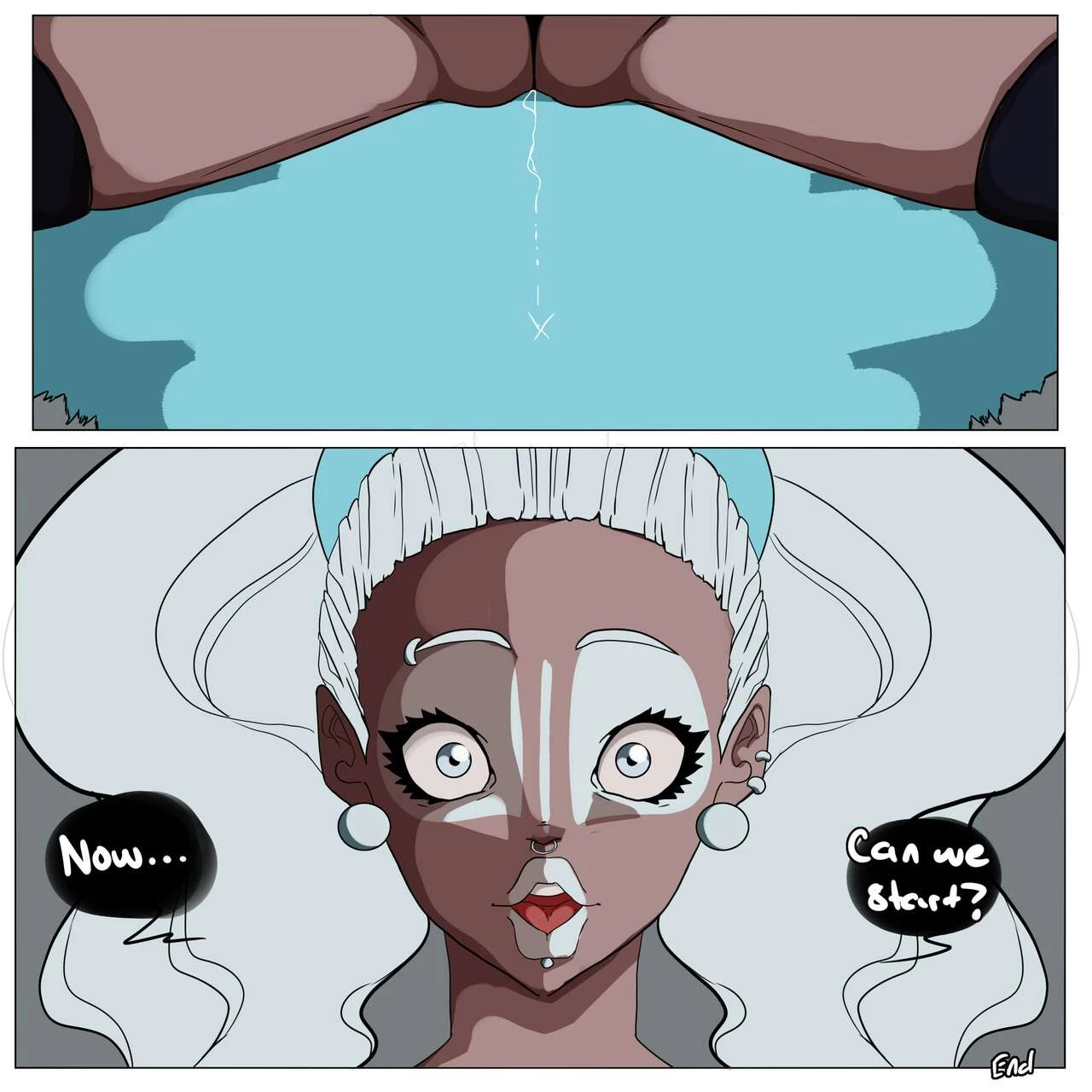 Bimbo Weiss porn comic picture 30