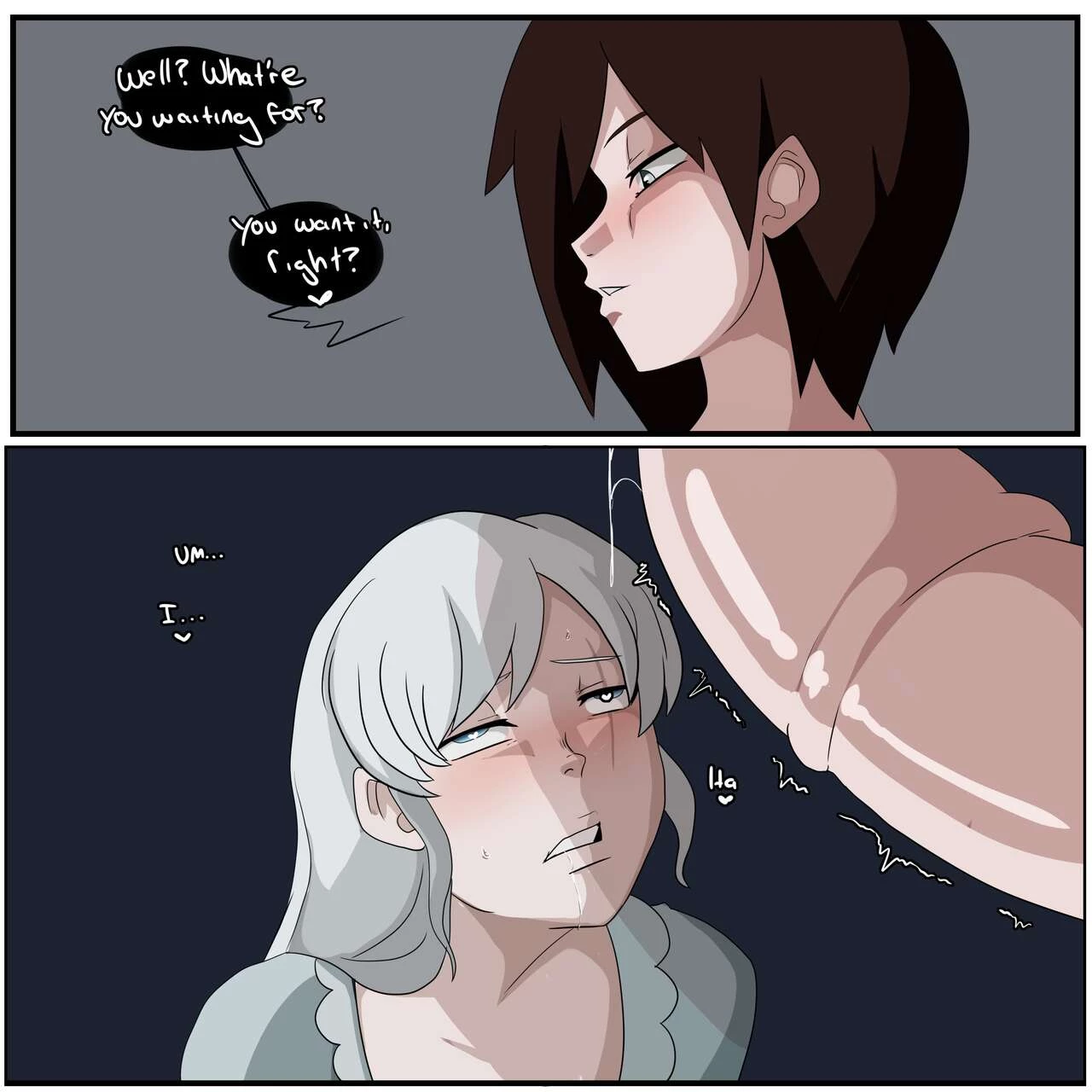 Bimbo Weiss porn comic picture 6