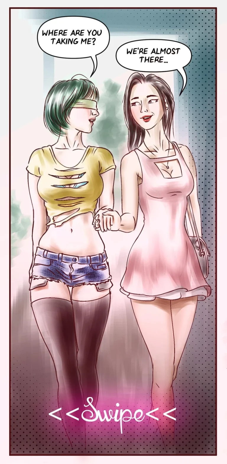 Birthday Blindfold porn comic picture 1