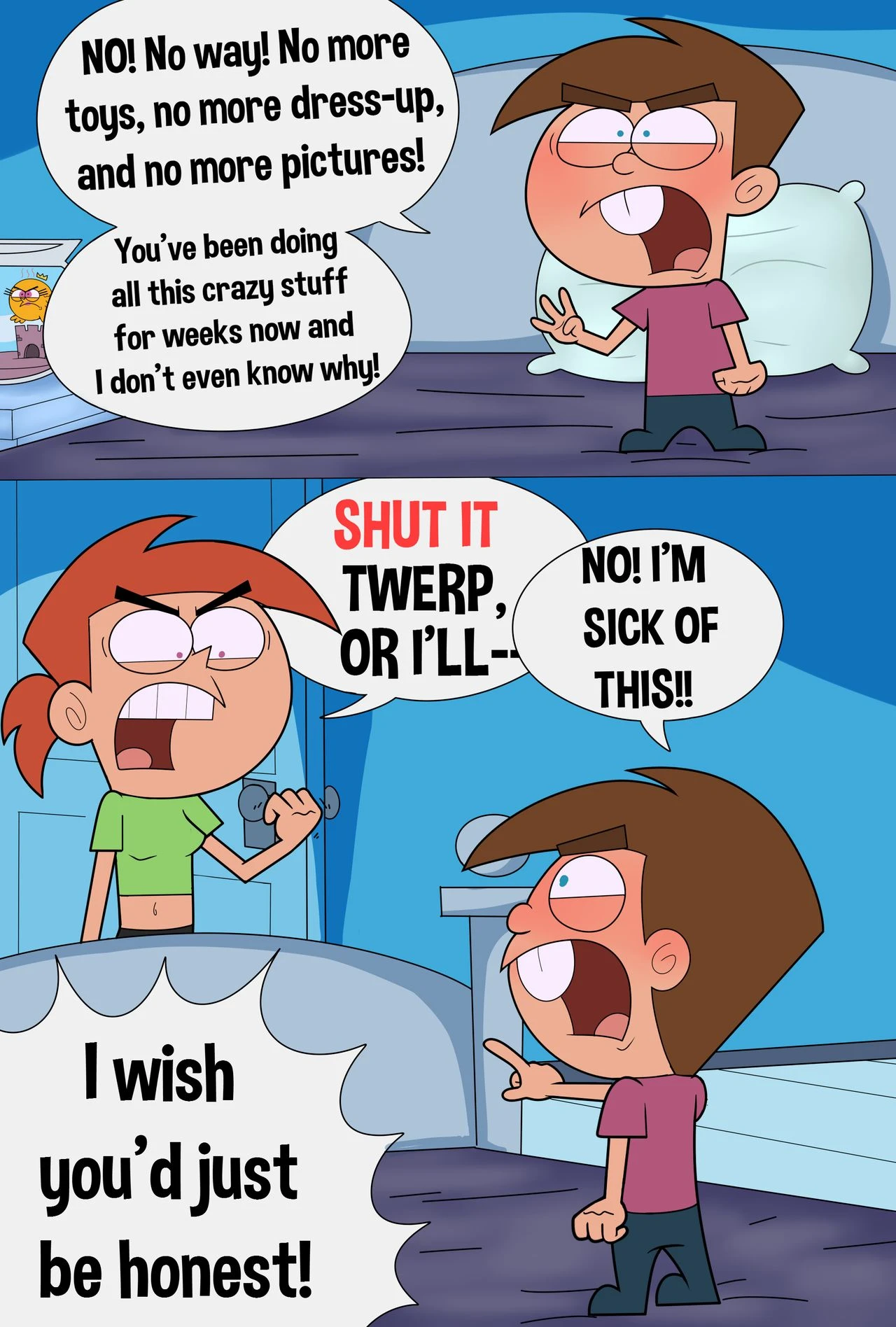 Bittersweet Babysitter porn comic picture 19