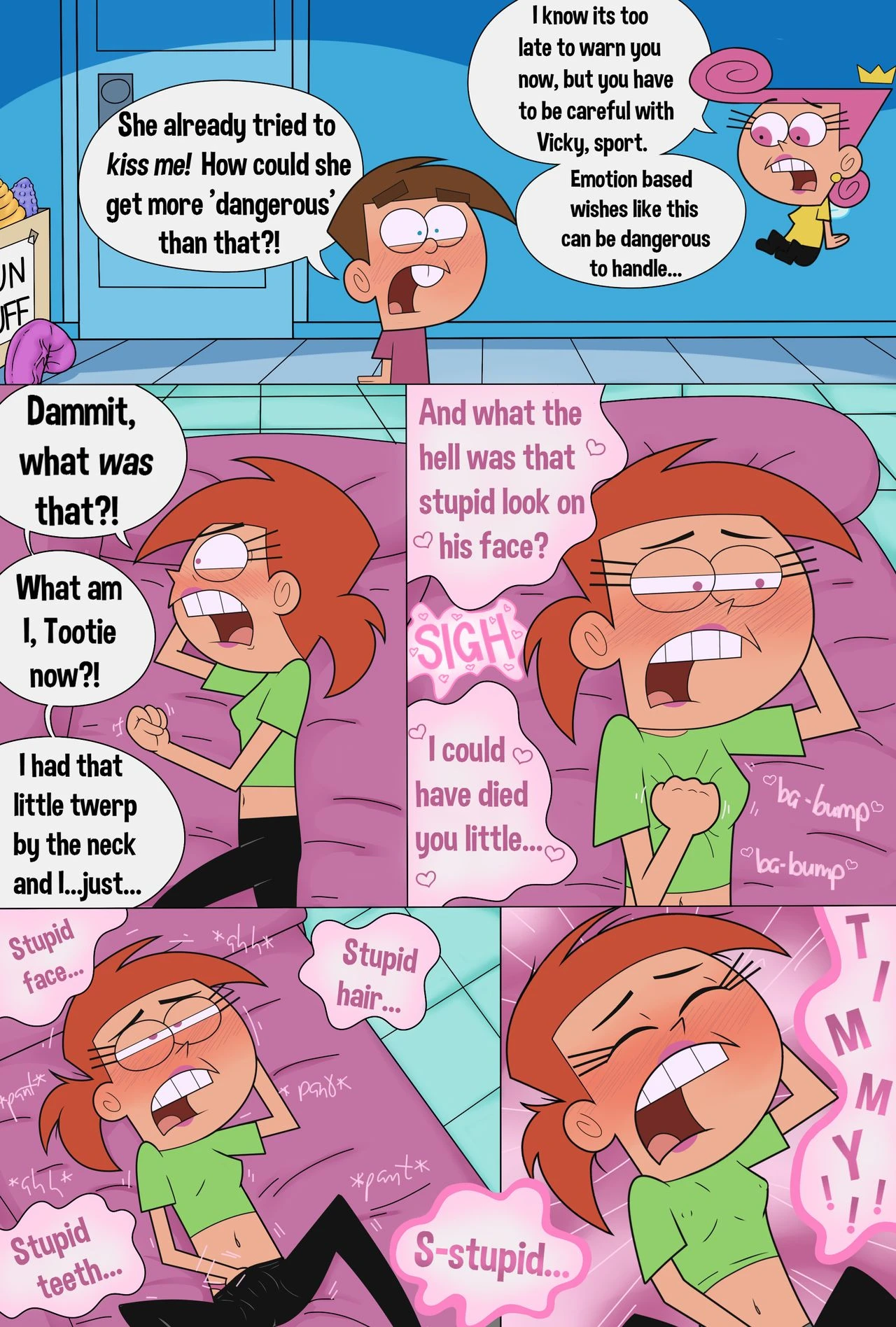 Bittersweet Babysitter porn comic picture 23