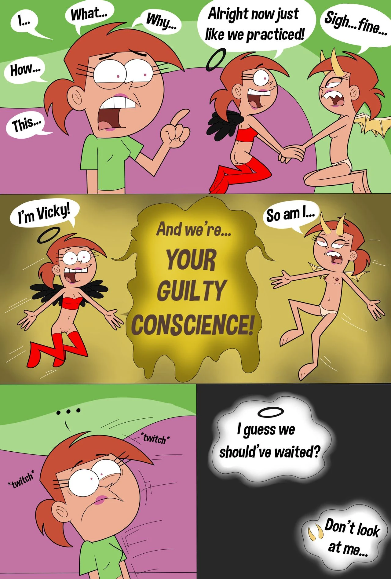 Bittersweet Babysitter porn comic picture 25