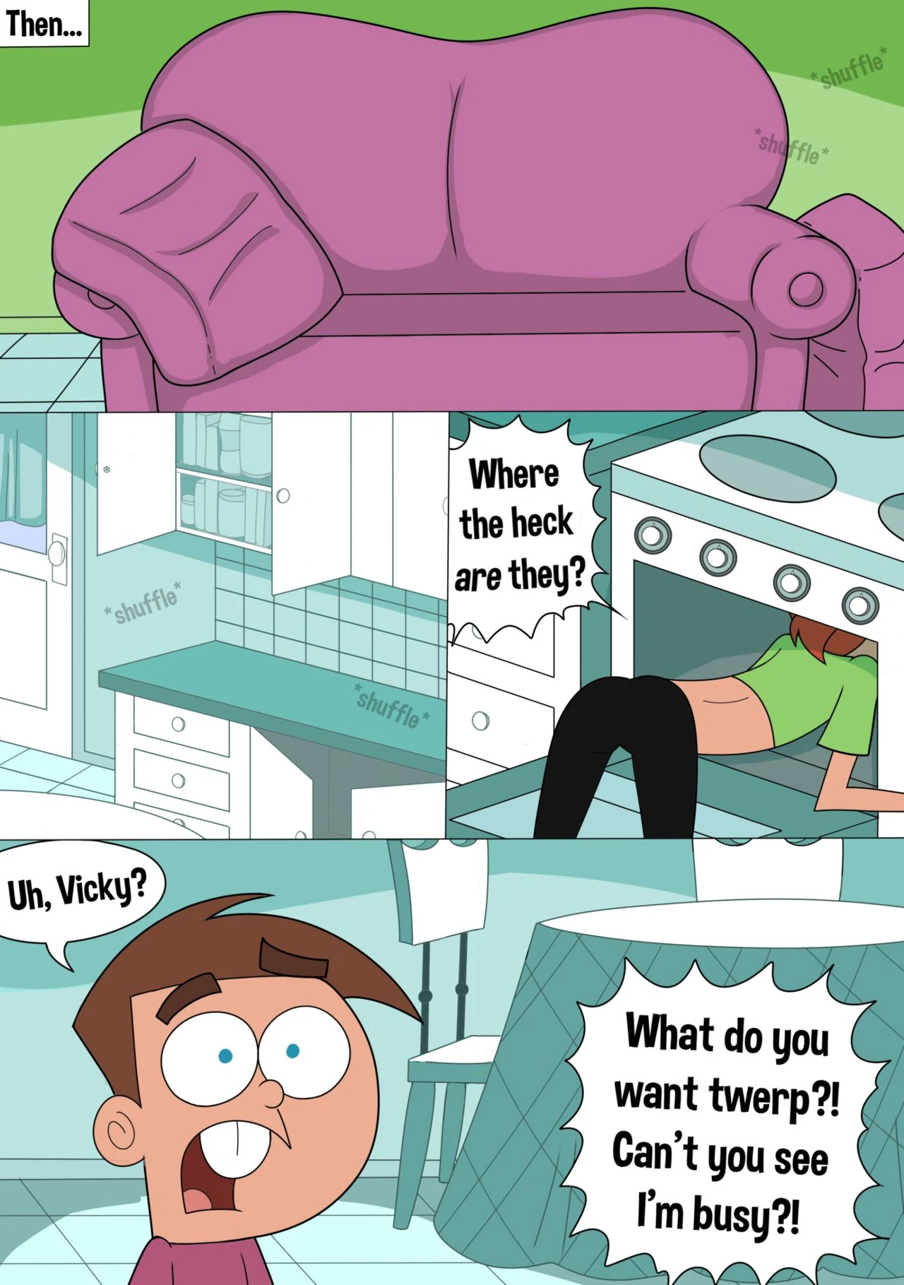 Bittersweet Babysitter porn comic picture 32