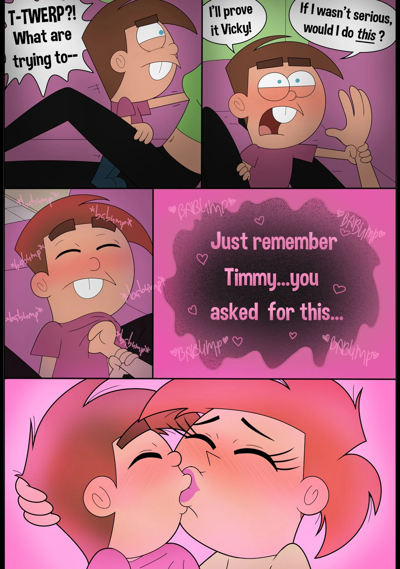 Bittersweet Babysitter porn comic picture 45