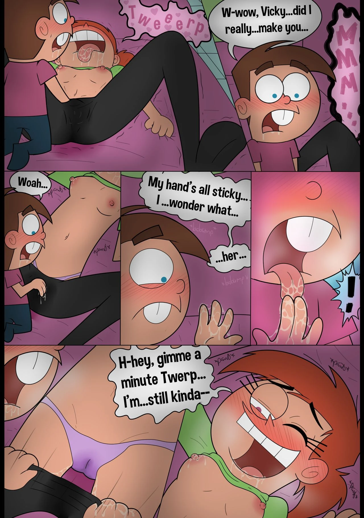Bittersweet Babysitter porn comic picture 48
