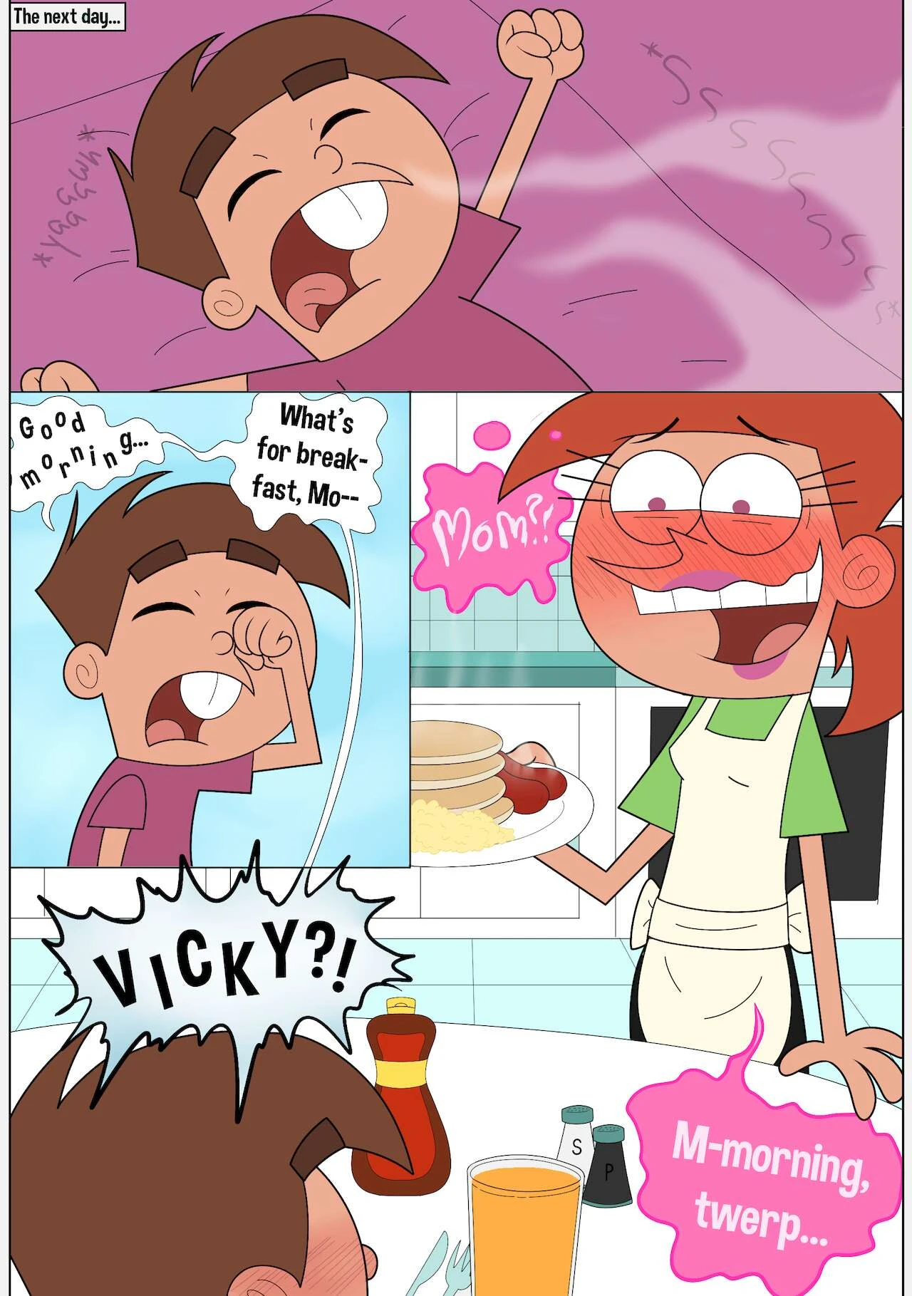 Bittersweet Babysitter porn comic picture 56