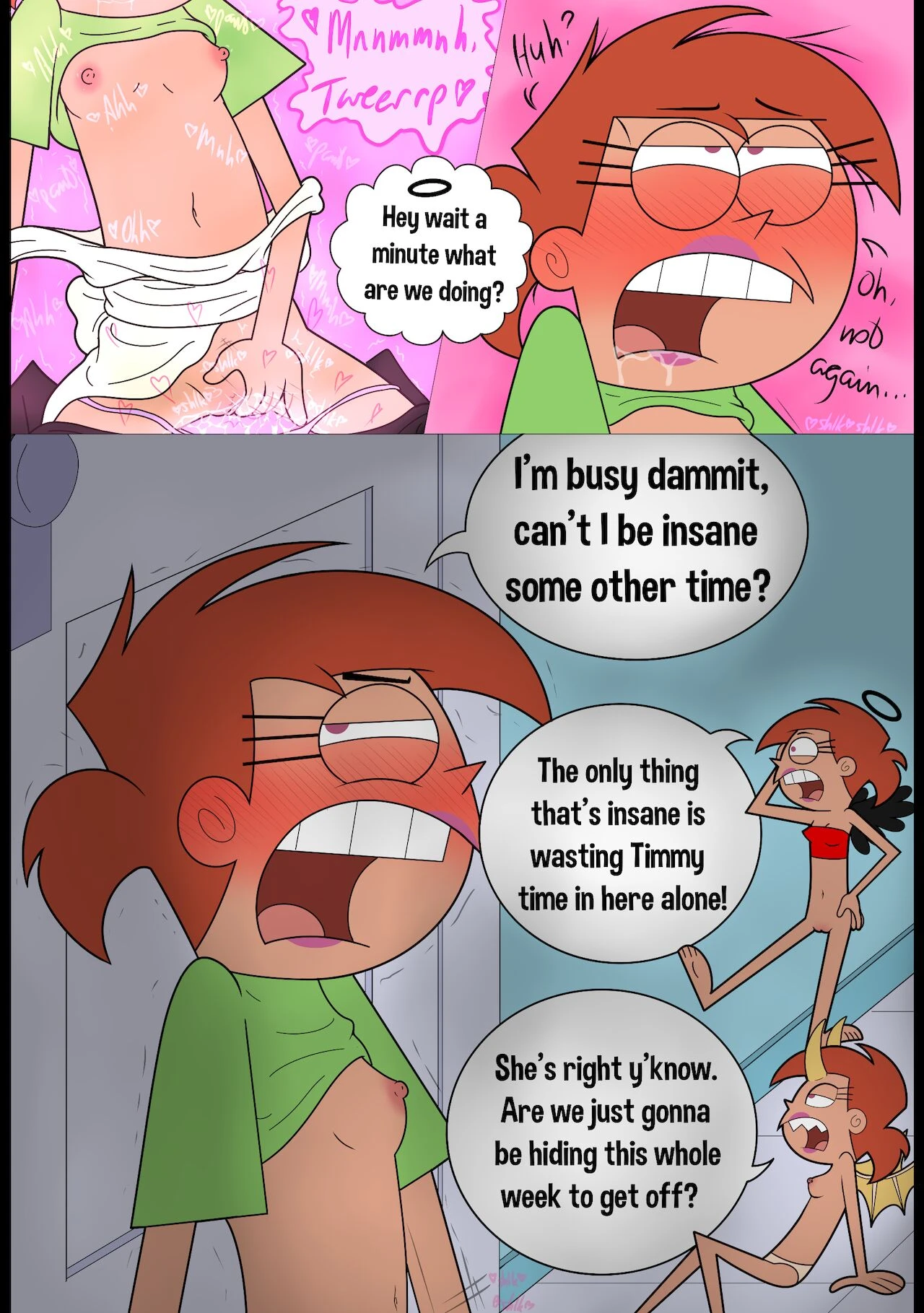 Bittersweet Babysitter porn comic picture 60