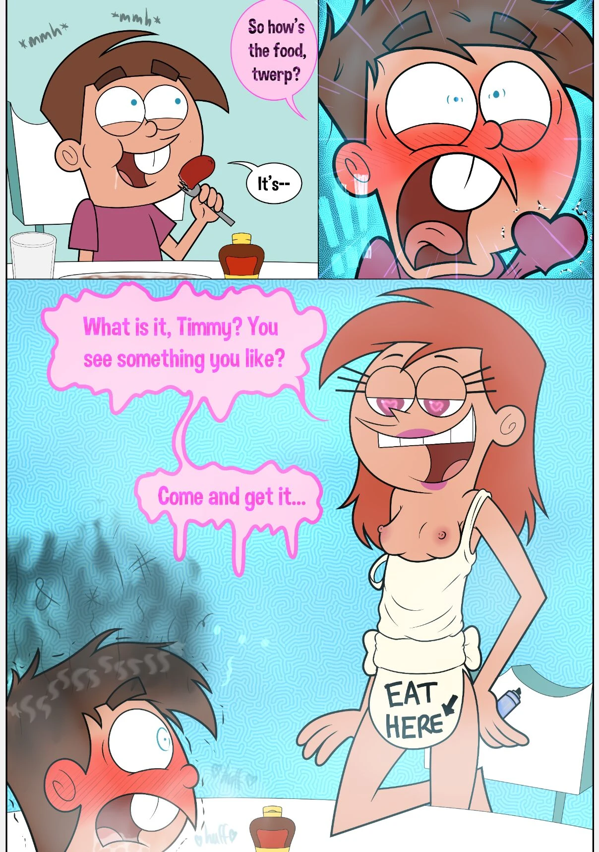 Bittersweet Babysitter porn comic picture 62