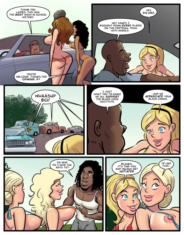 Black Cock Institute 2 porn comic picture 15