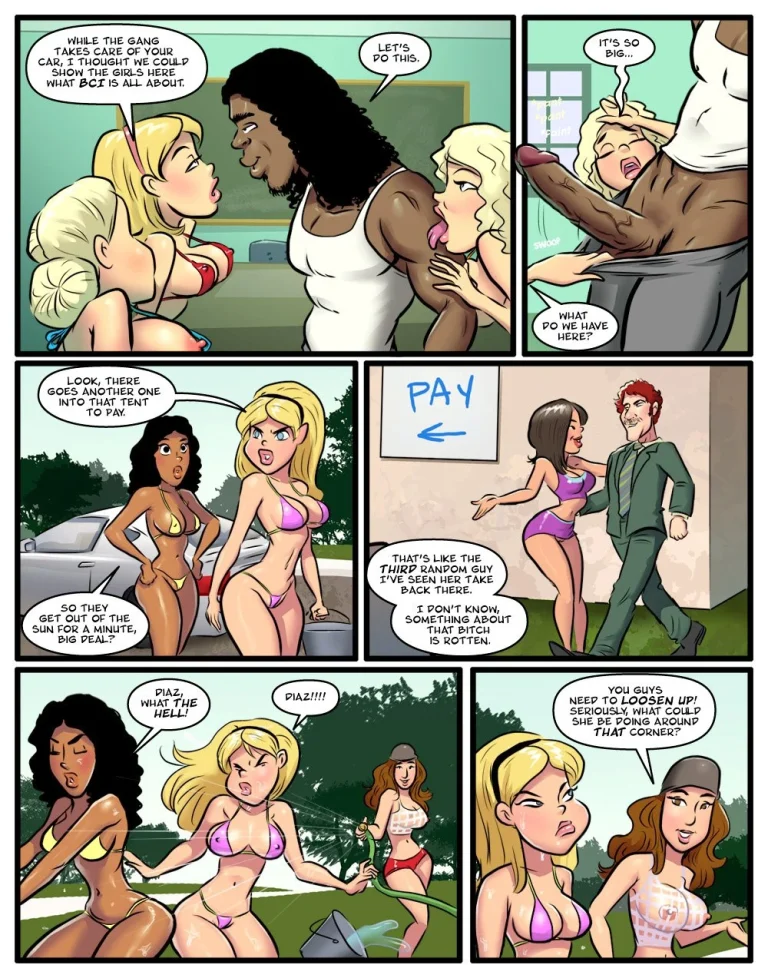 Black Cock Institute 2 porn comic picture 16