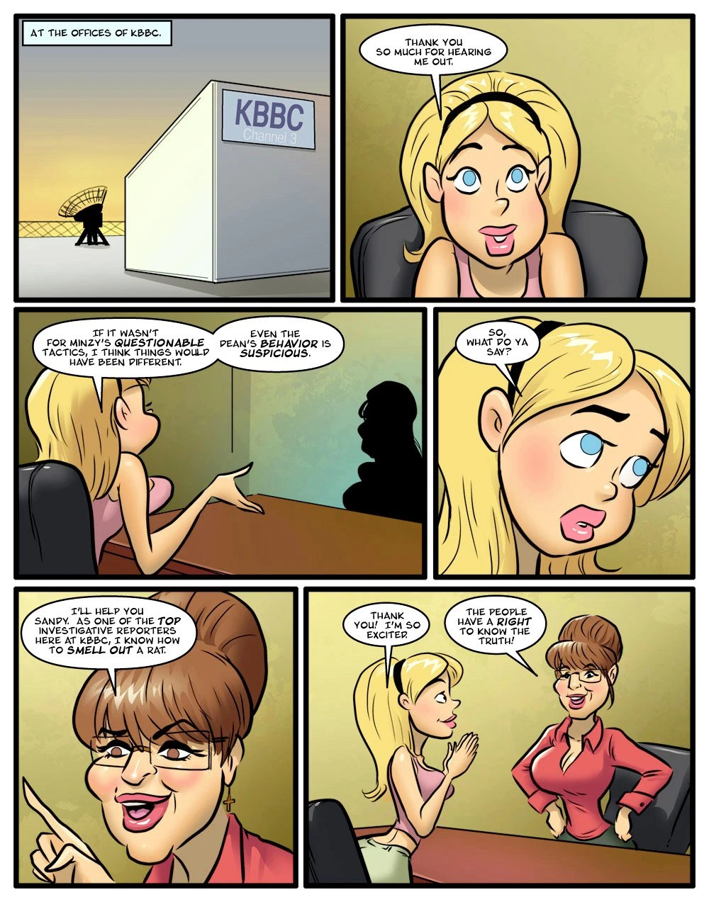 Black Cock Institute 2 porn comic picture 23