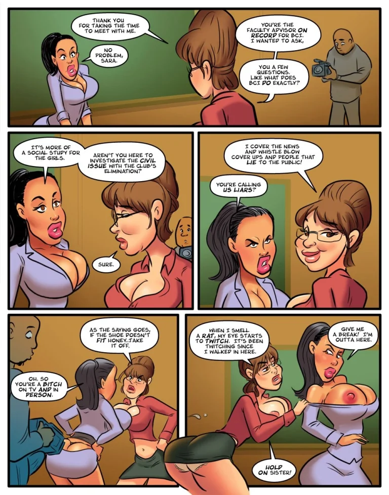 Black Cock Institute 2 porn comic picture 27