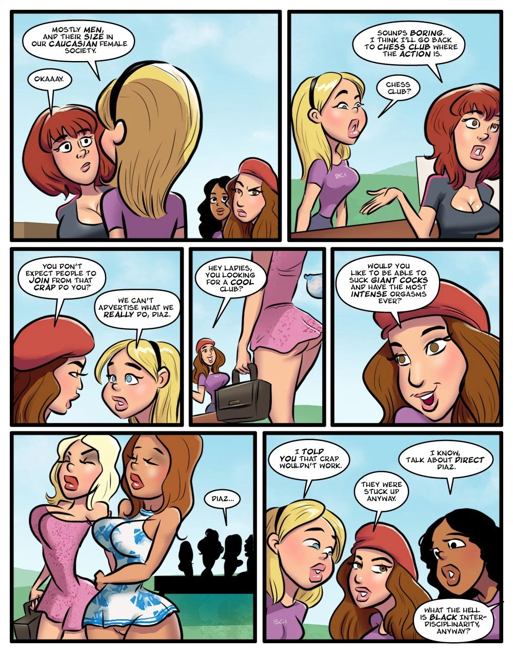 Black Cock Institute 2 porn comic picture 4