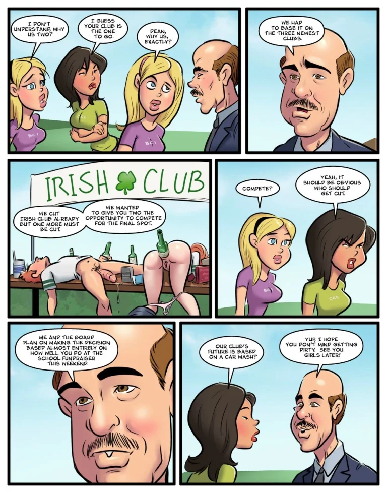 Black Cock Institute 2 porn comic picture 6