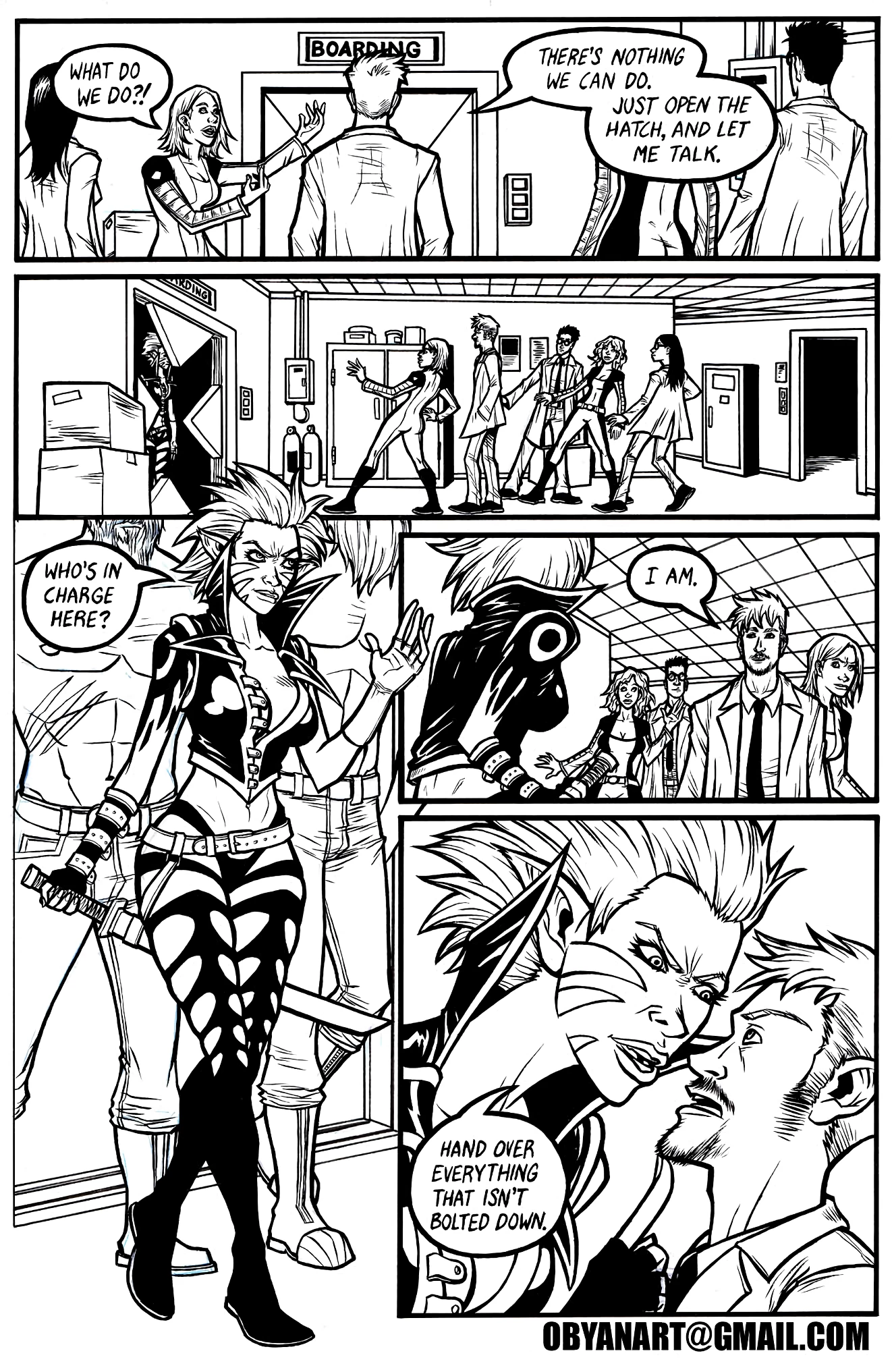 Black Comet Pirates: Captivated porn comic picture 2