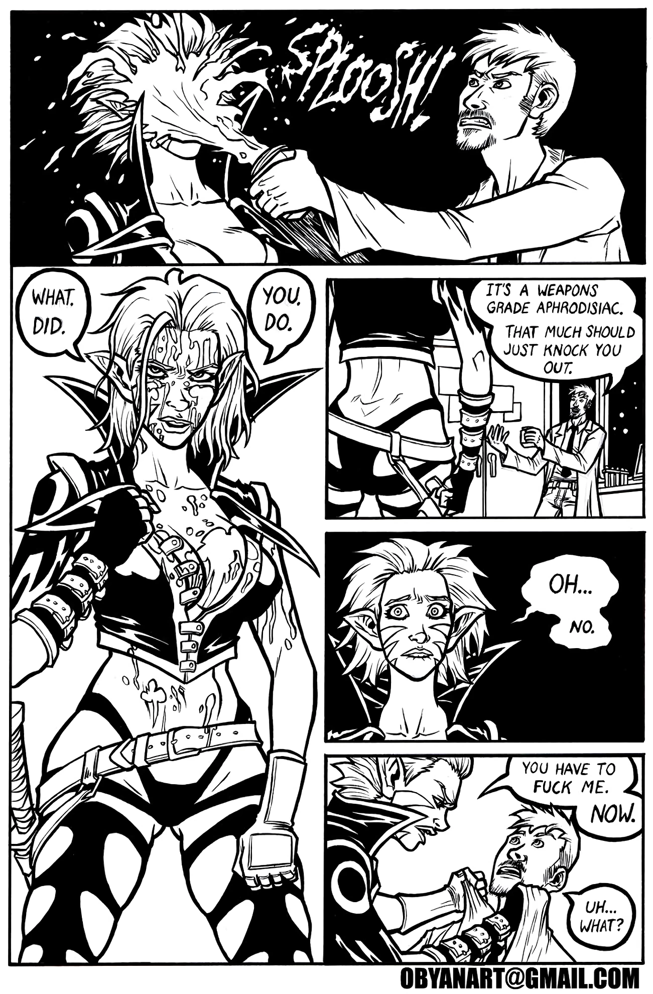 Black Comet Pirates: Captivated porn comic picture 5