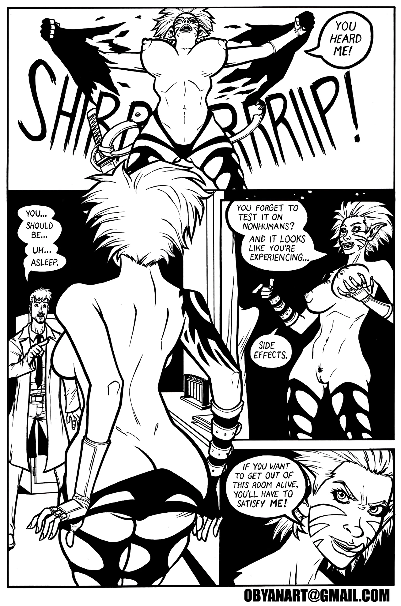 Black Comet Pirates: Captivated porn comic picture 6