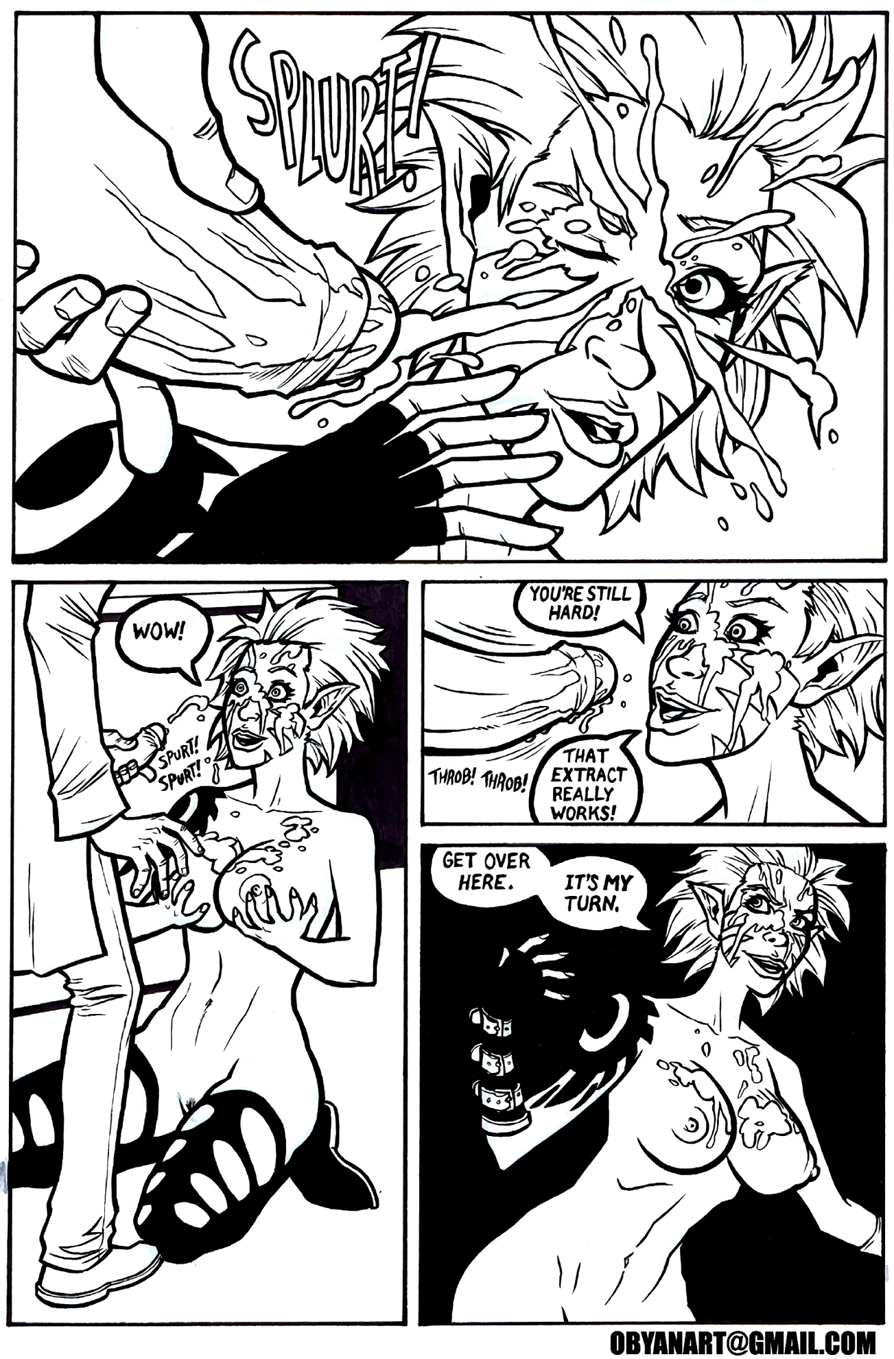 Black Comet Pirates: Captivated porn comic picture 8