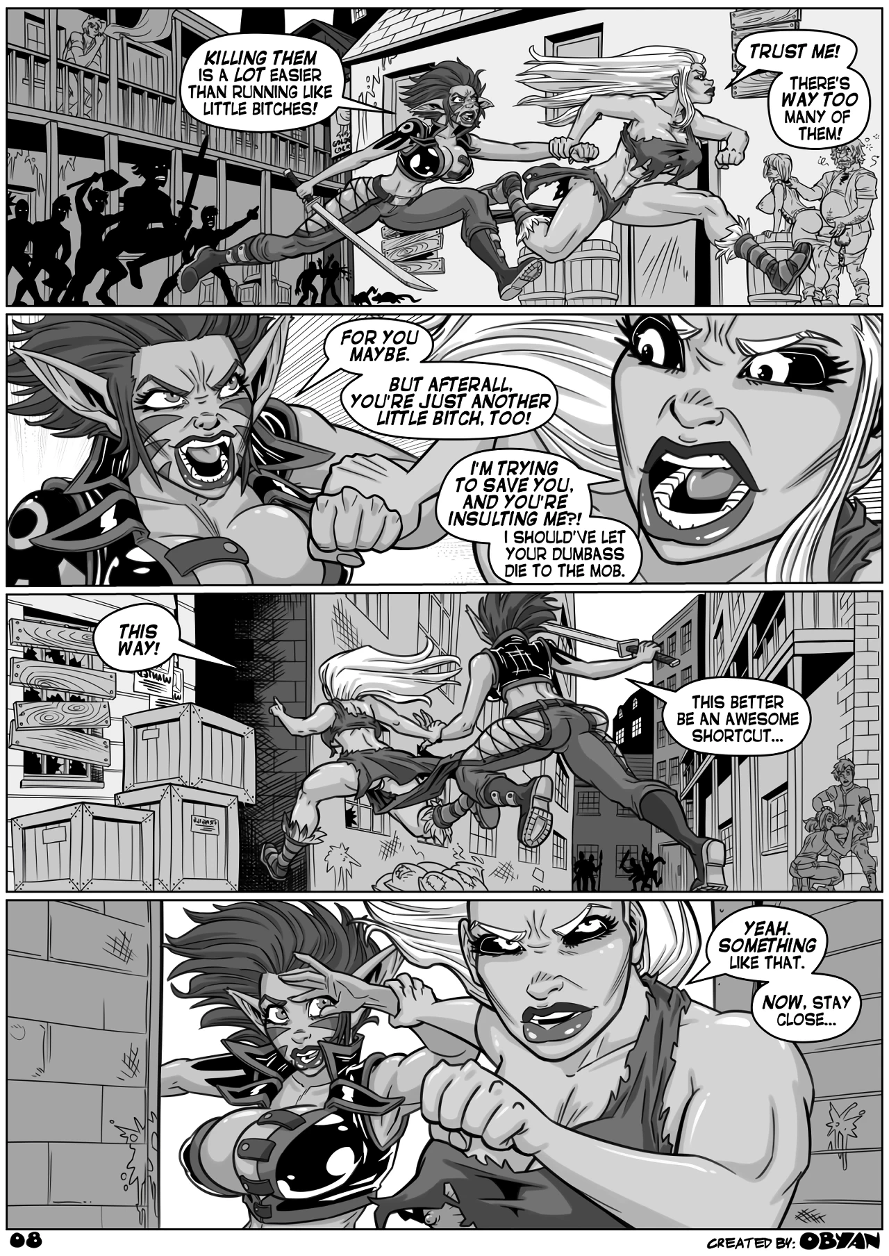 Black Comet Pirates: Mikki's First Time porn comic picture 9