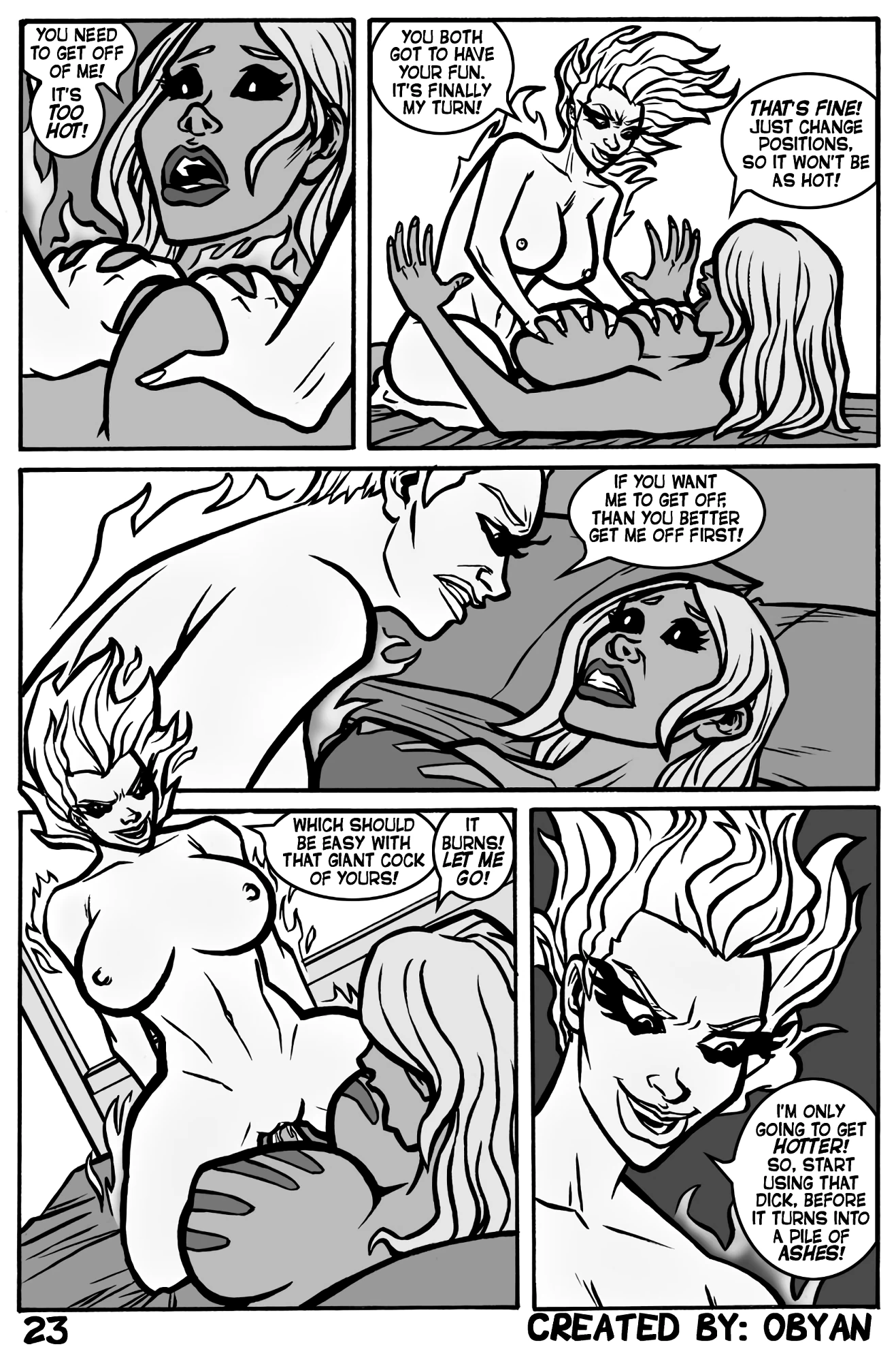 Black Comet Pirates: Up in Smoke porn comic picture 23