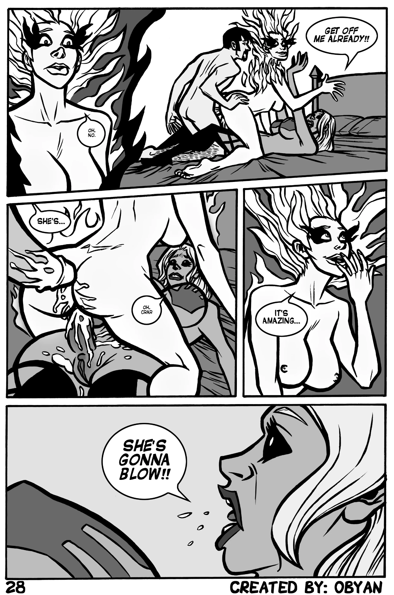 Black Comet Pirates: Up in Smoke porn comic picture 28