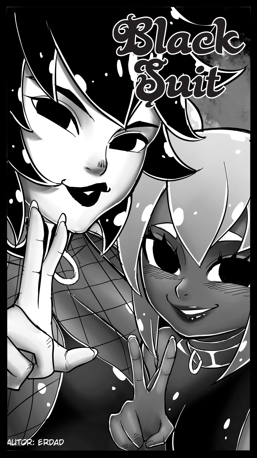 Black suit( porn comic picture 1