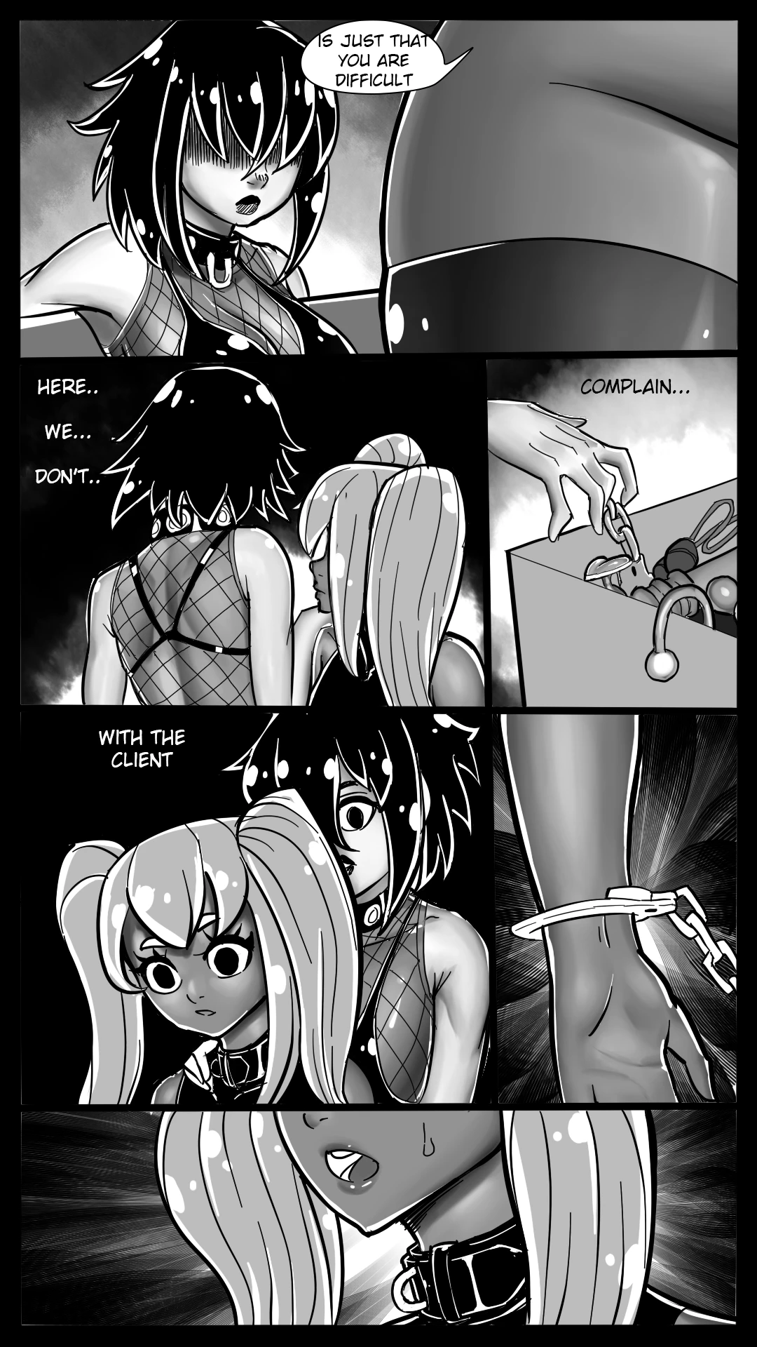 Black suit( porn comic picture 16