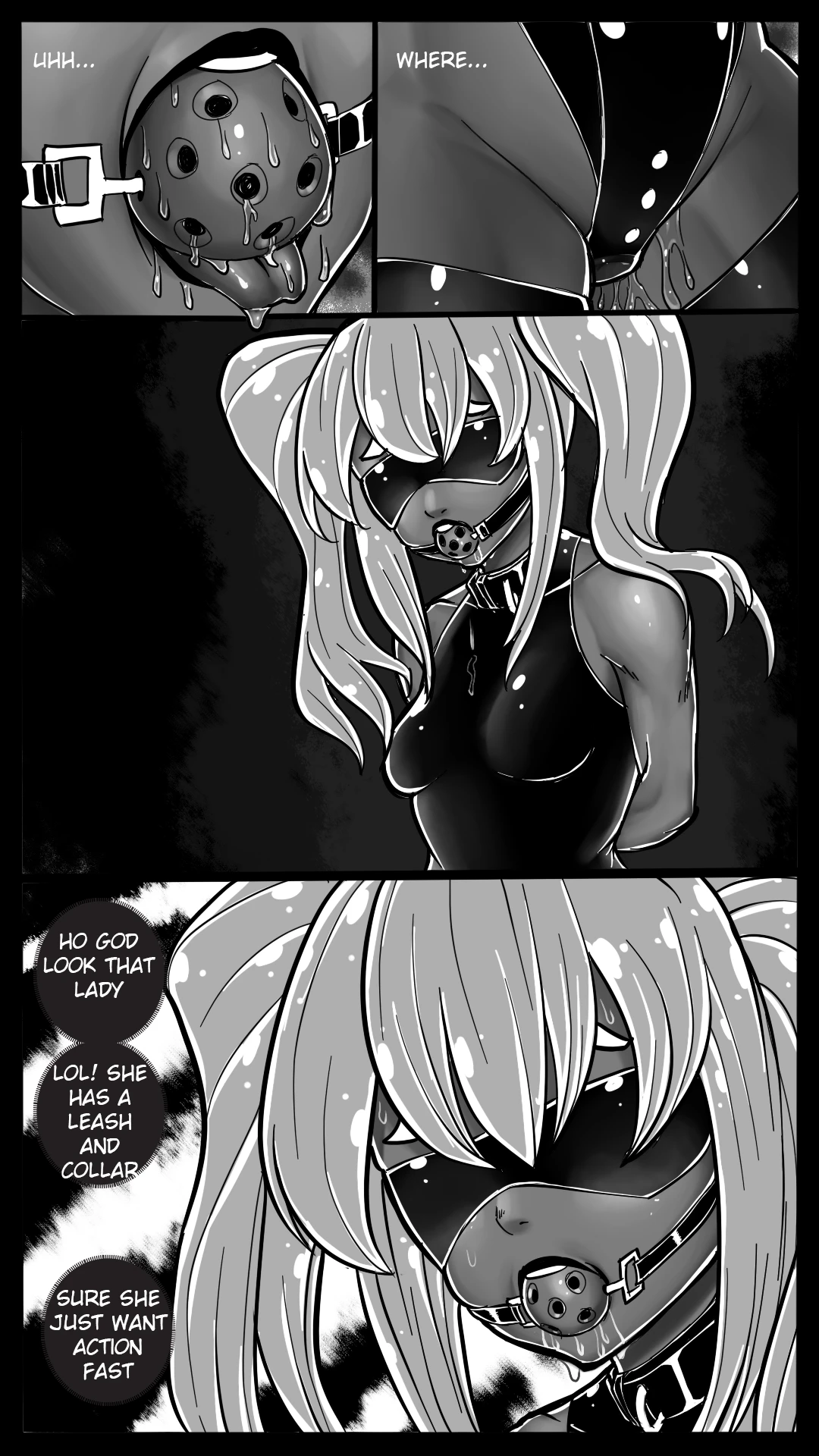 Black suit( porn comic picture 21
