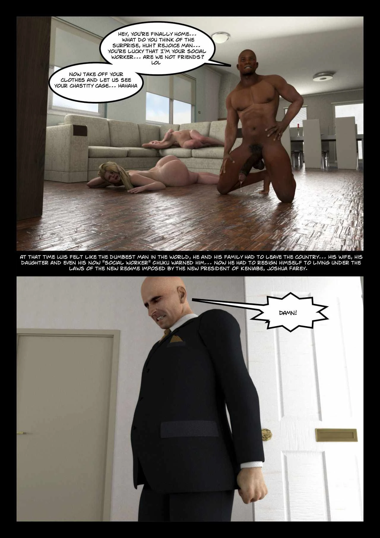 Black Takeover 2 porn comic picture 5
