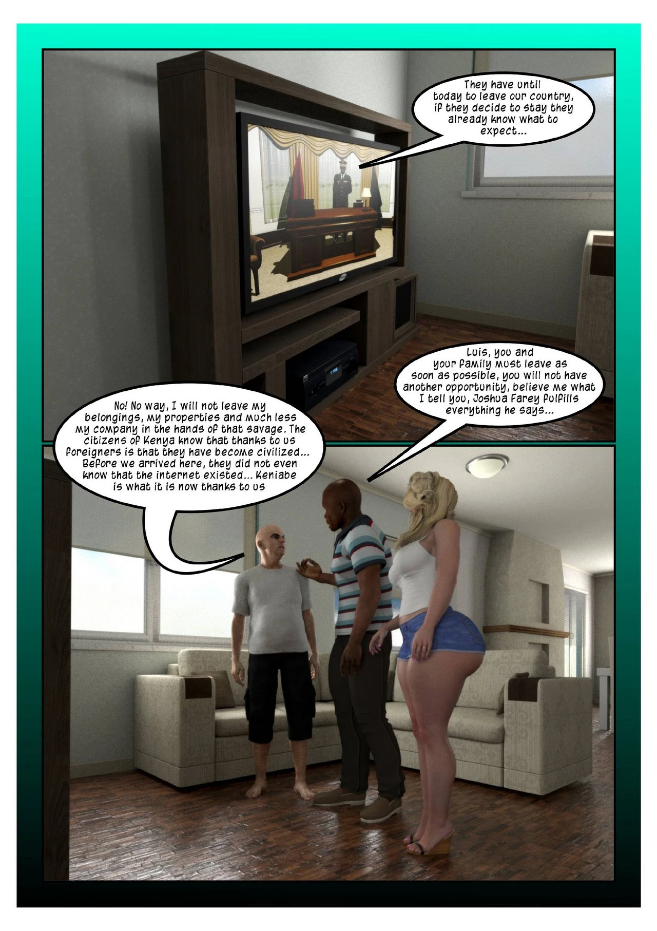 Black Takeover porn comic picture 4
